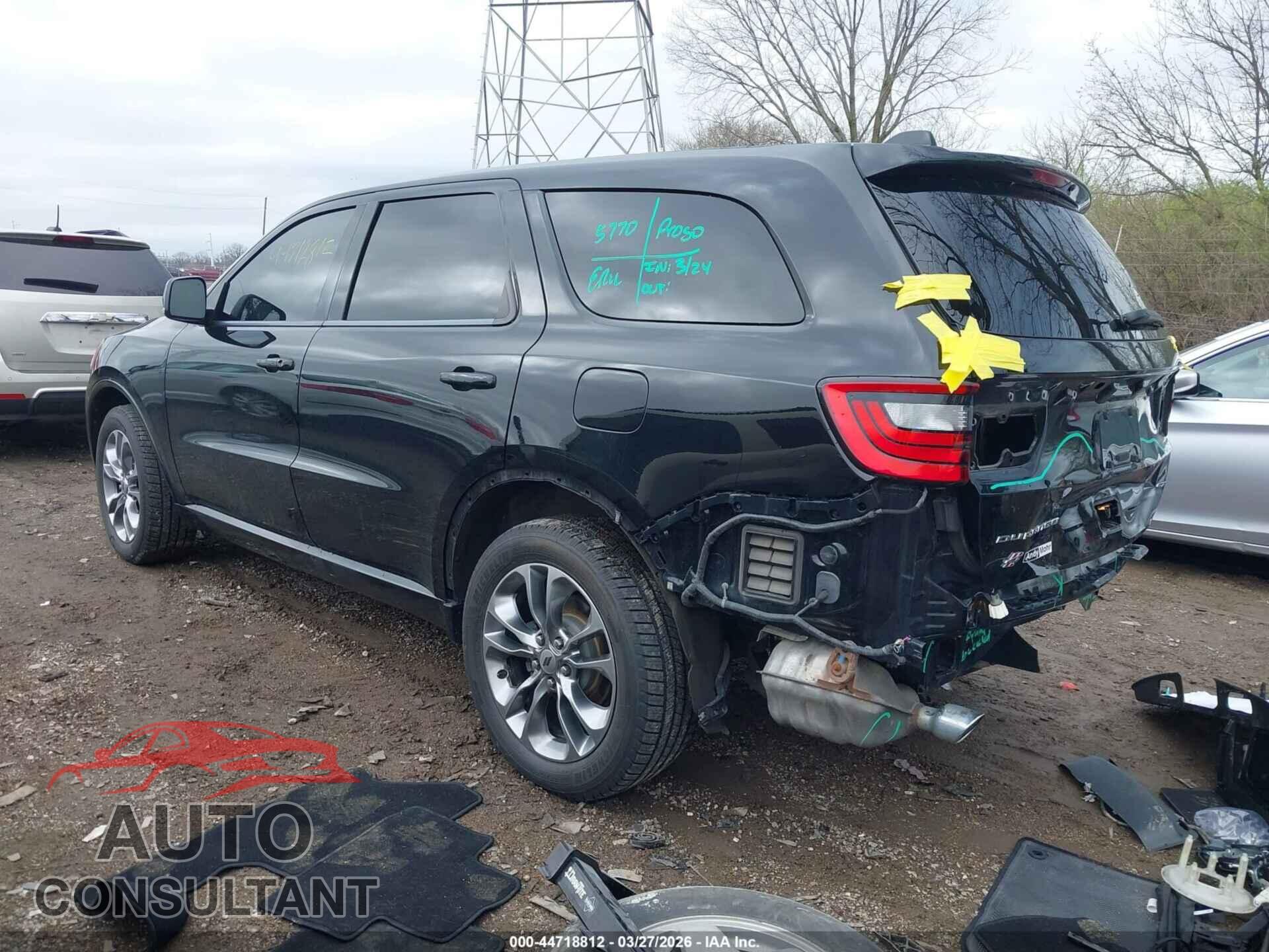 DODGE DURANGO 2019 - 1C4RDJDG4KC651769