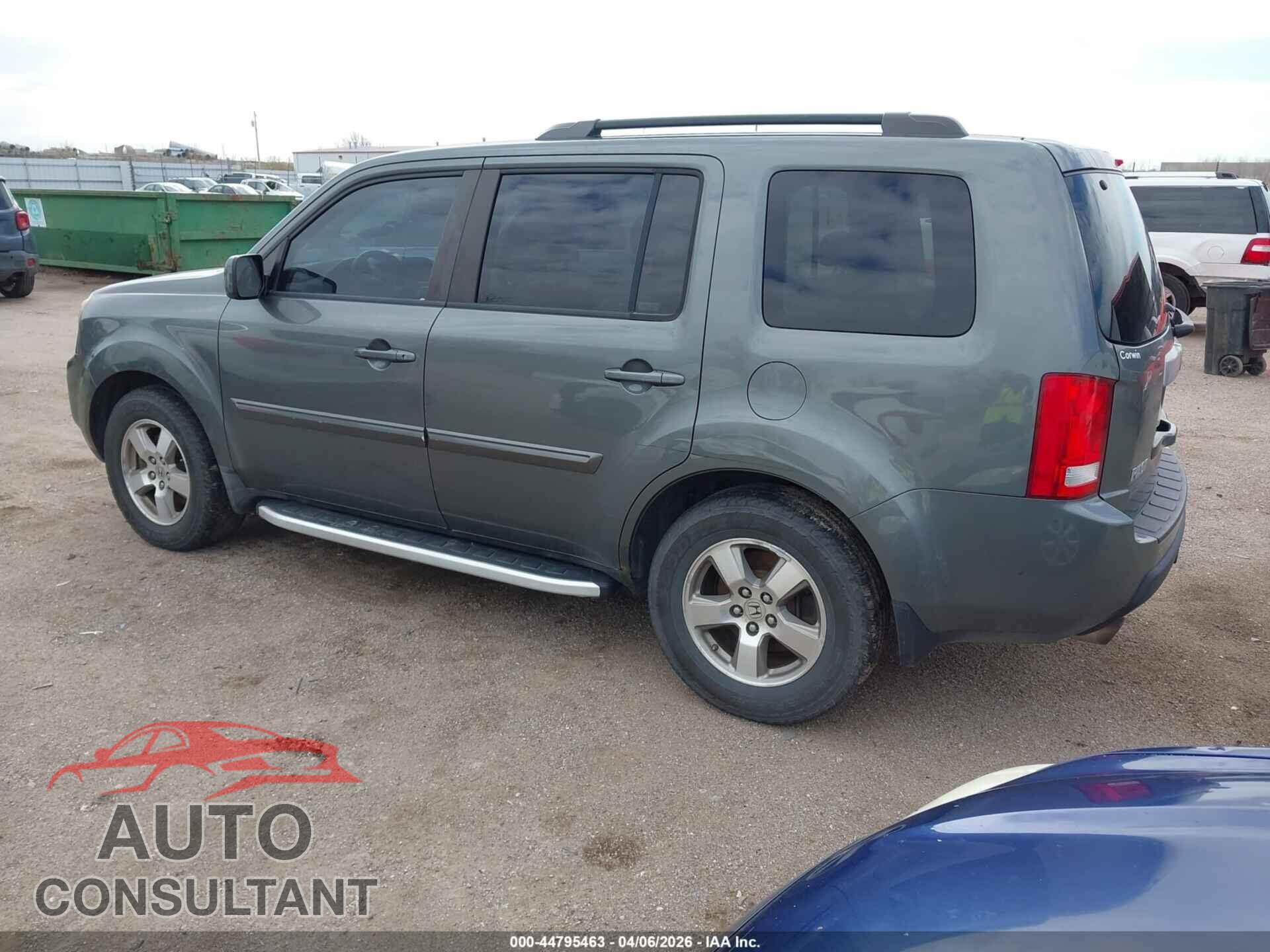 HONDA PILOT 2009 - 5FNYF48509B014505