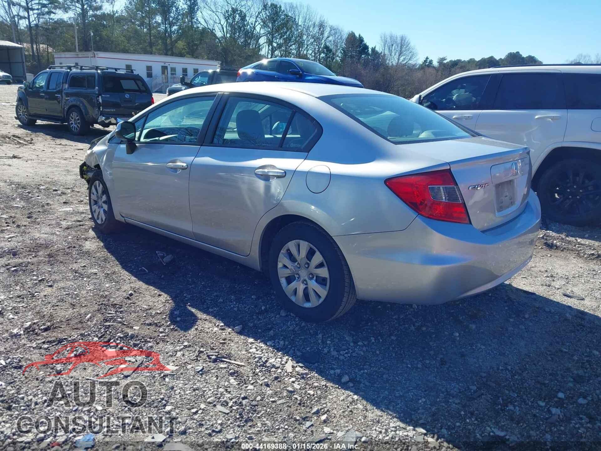 HONDA CIVIC 2012 - 19XFB2F51CE110344