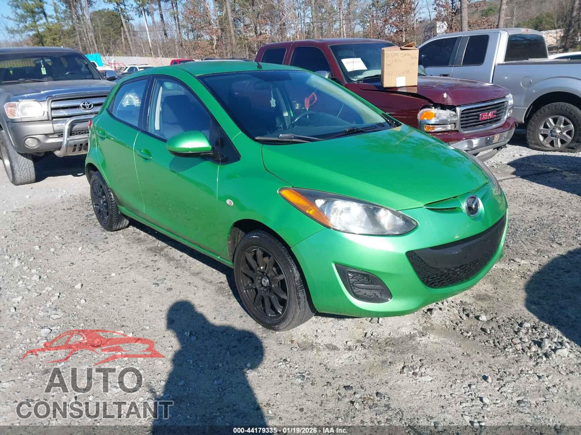MAZDA MAZDA2 2011 - JM1DE1HY8B0122241