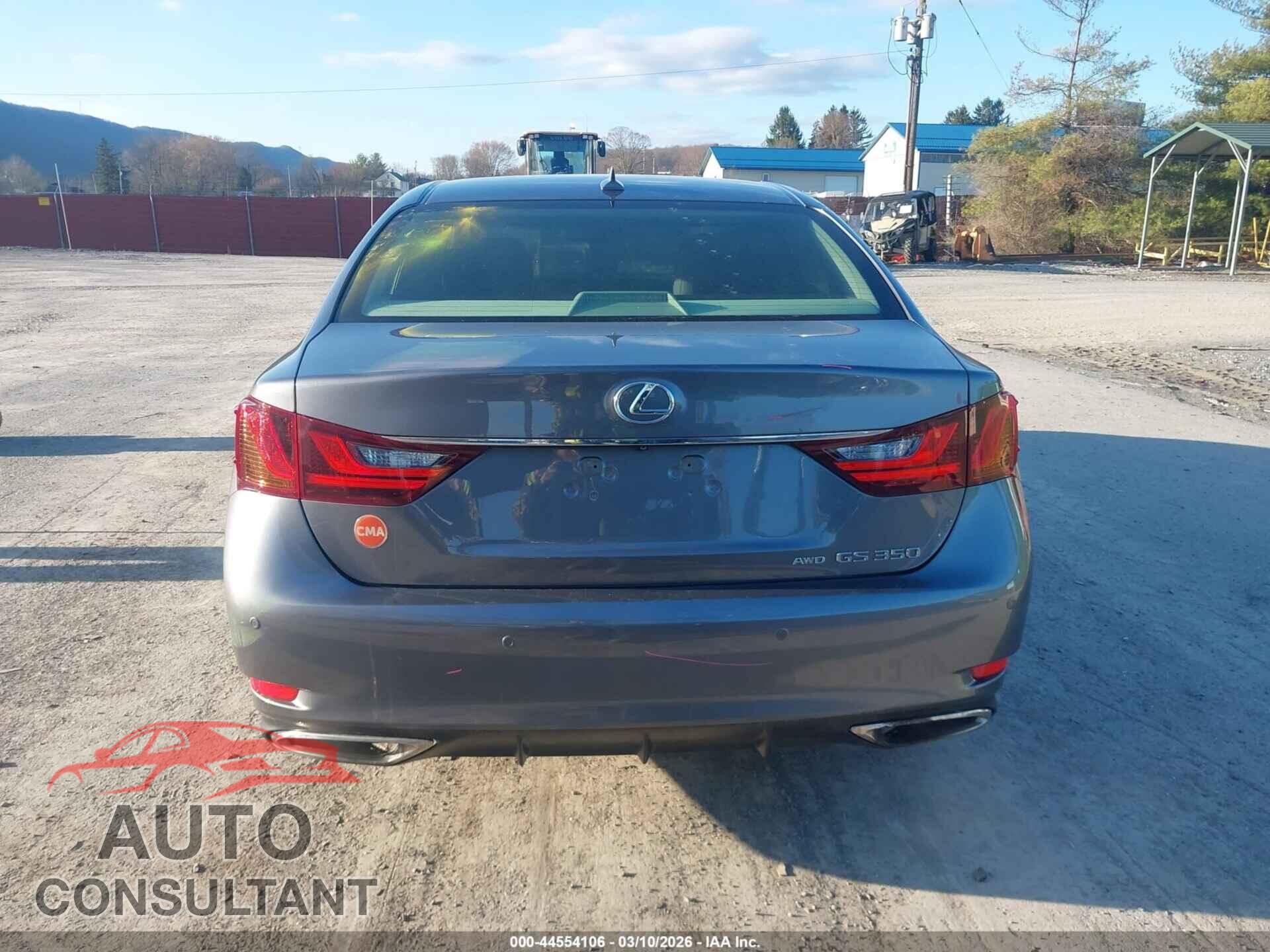 LEXUS GS 350 2013 - JTHCE1BL2D5013108