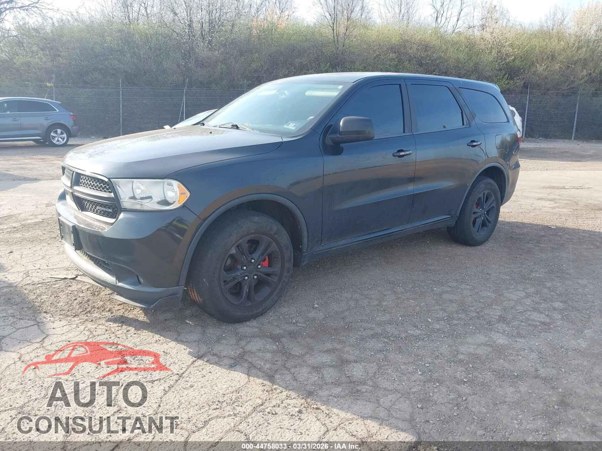 DODGE DURANGO 2011 - 1D4RE2GG3BC616206