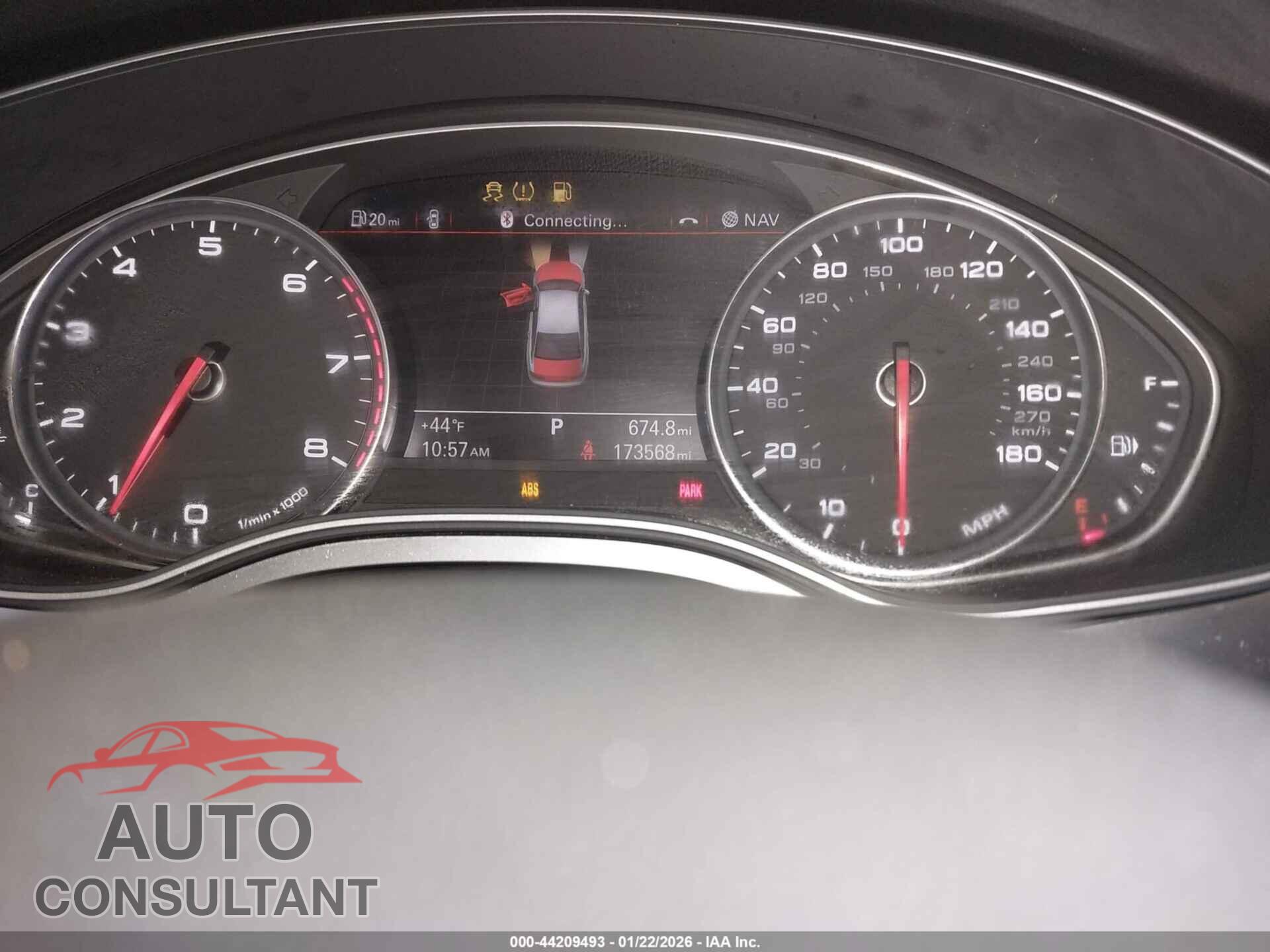AUDI A6 2013 - WAUGFAFC2DN024004