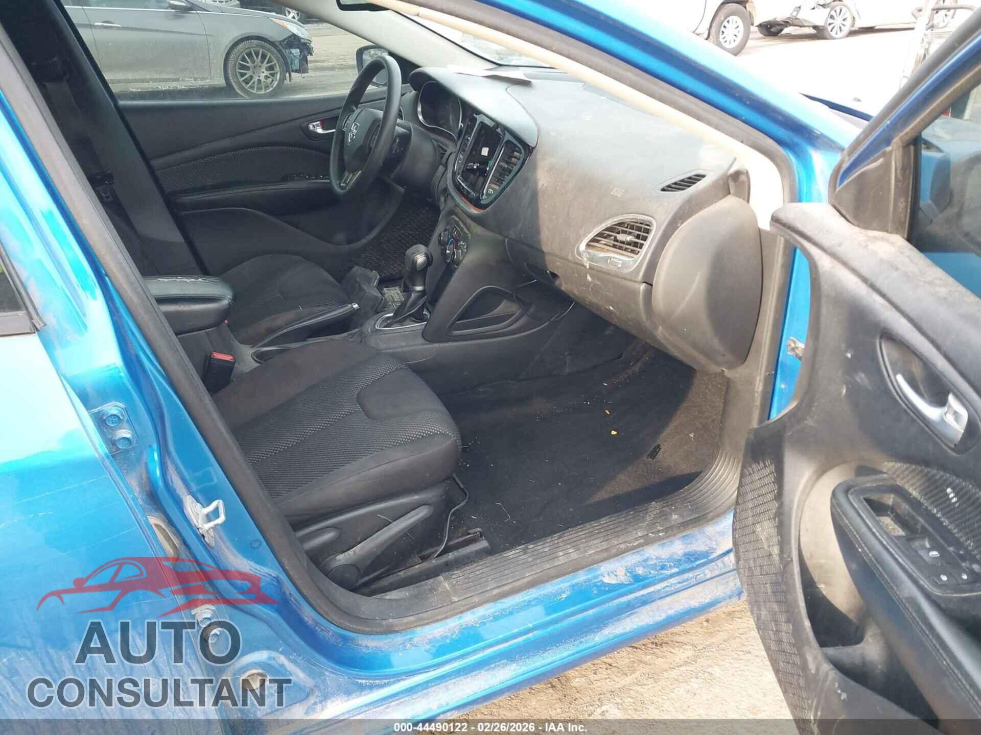DODGE DART 2015 - 1C3CDFAA1FD200659