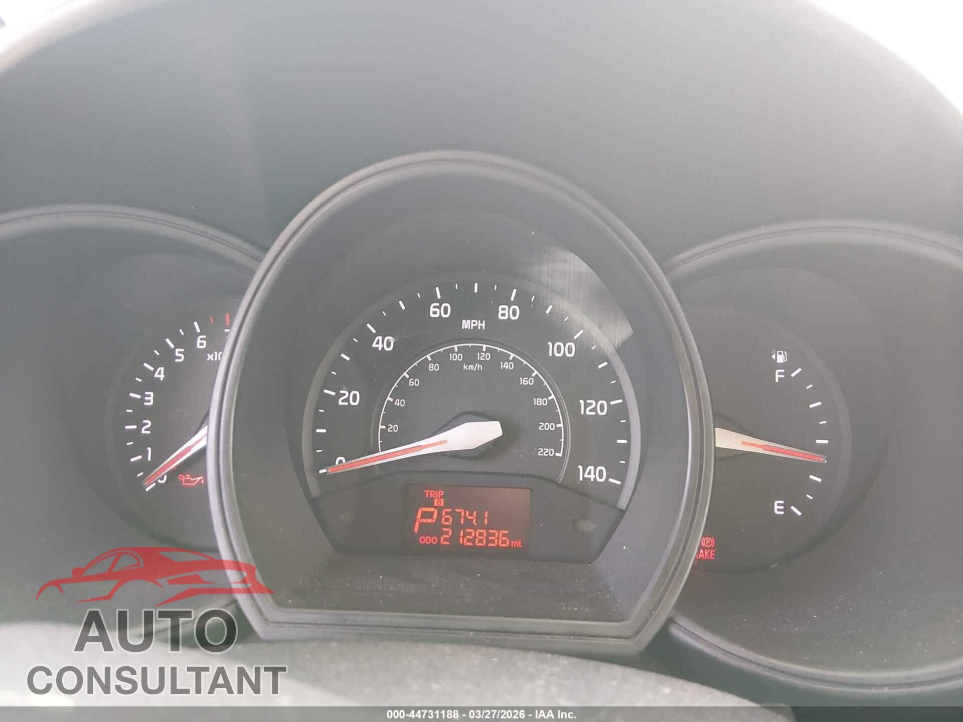 KIA RIO 2013 - KNADM4A33D6231934