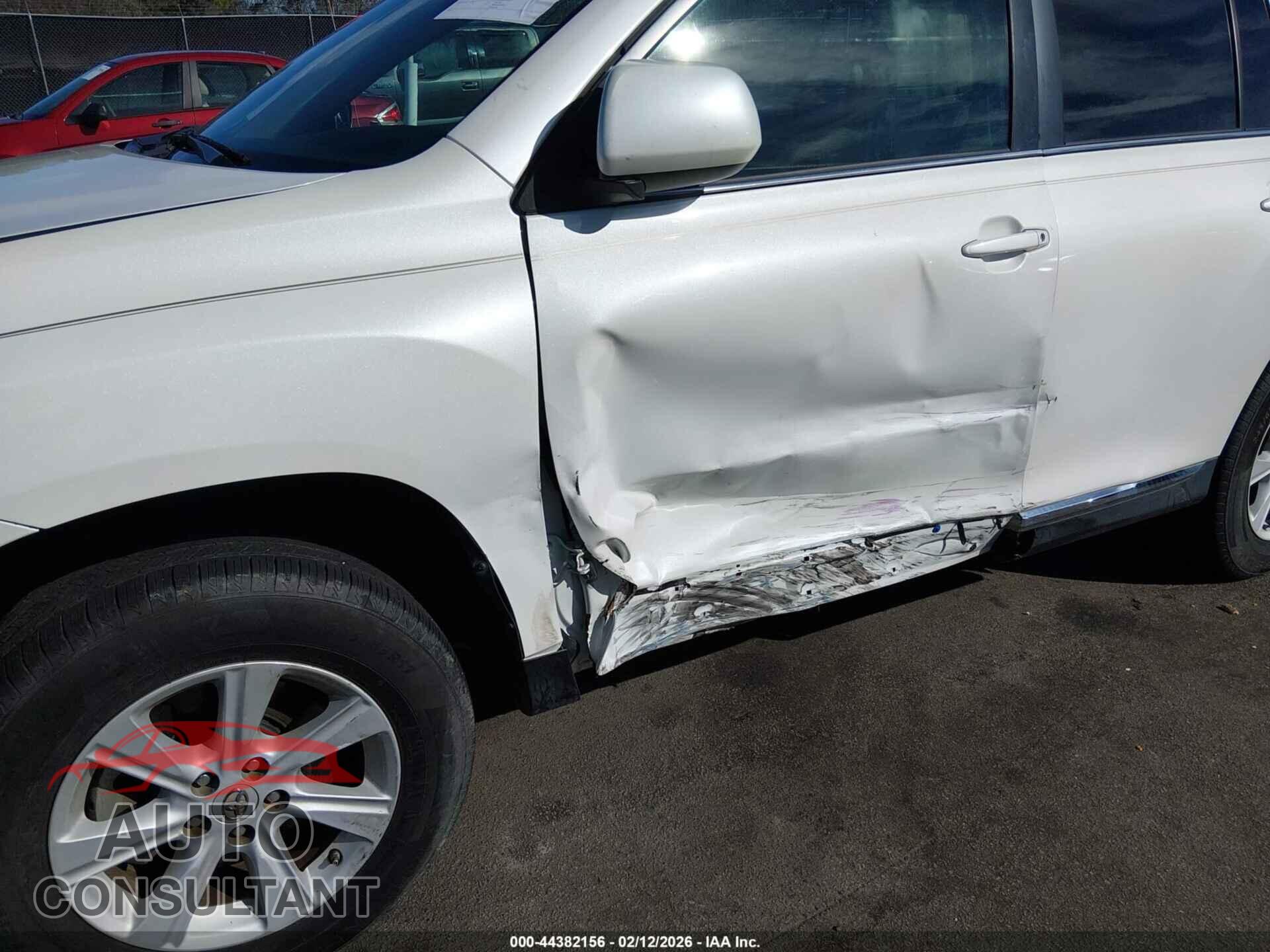 TOYOTA HIGHLANDER 2013 - 5TDZA3EH8DS043024