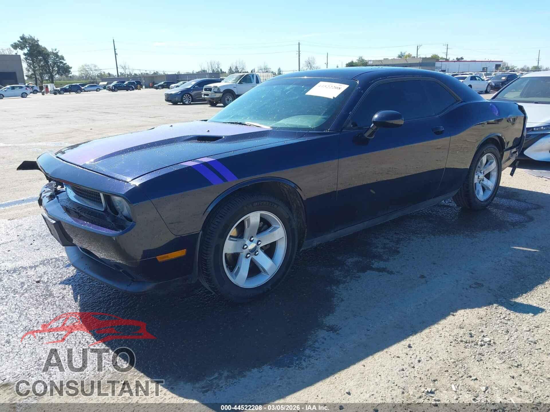 DODGE CHALLENGER 2012 - 2C3CDYAG9CH293753