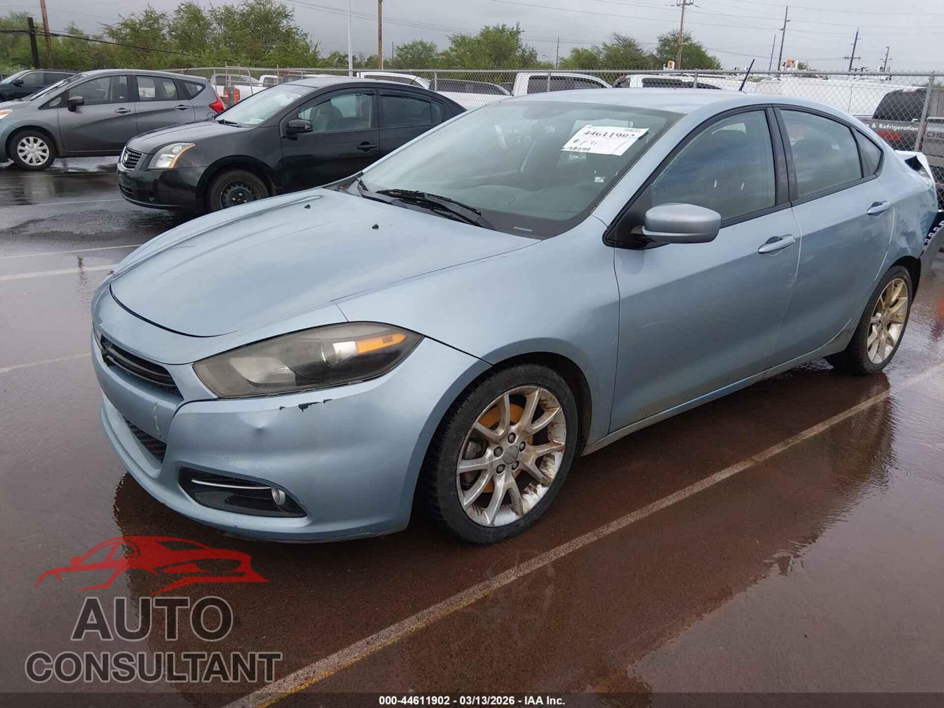 DODGE DART 2013 - 1C3CDFBA2DD304122