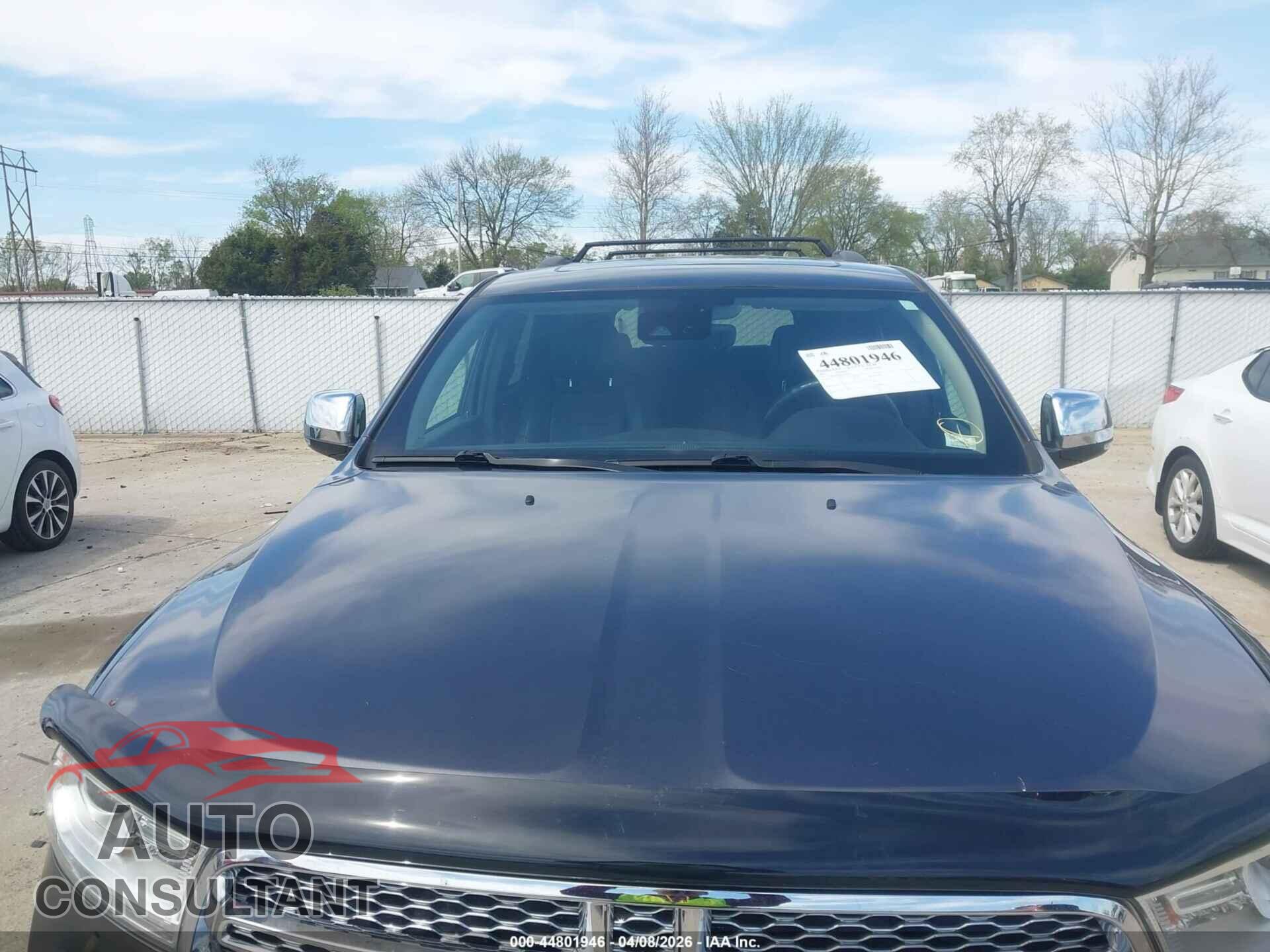 DODGE DURANGO 2017 - 1C4RDJEG8HC944310