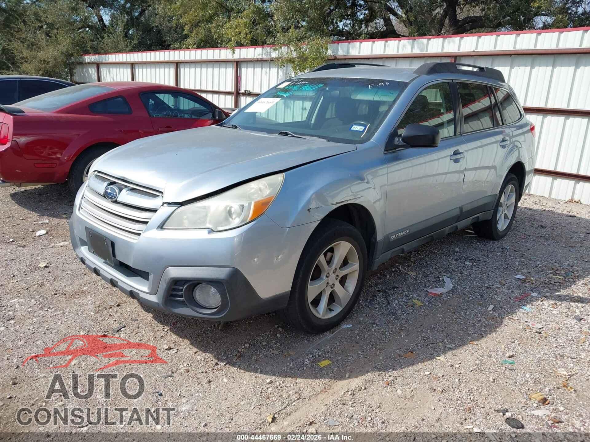 SUBARU OUTBACK 2014 - 4S4BRBCC4E3316633