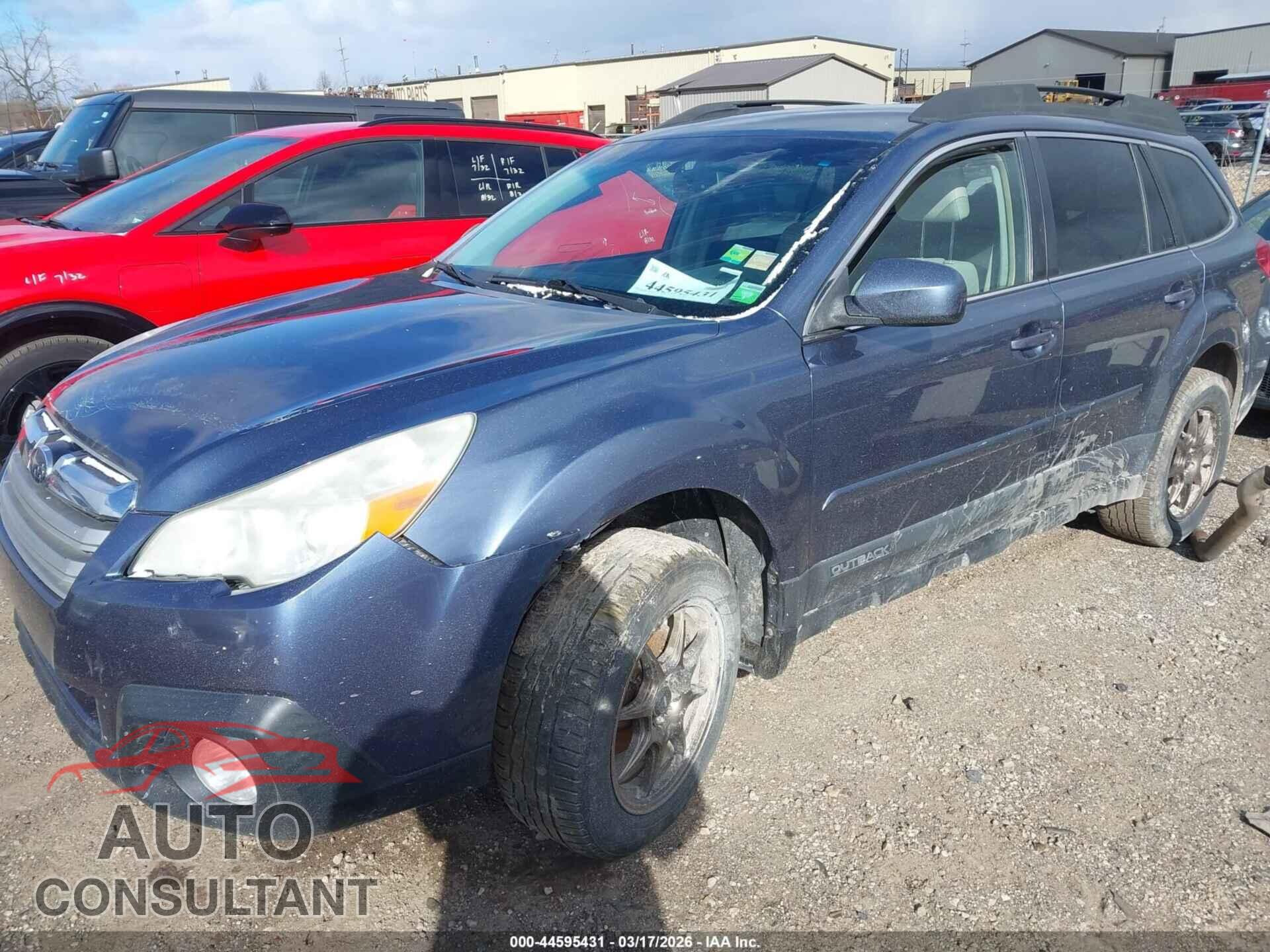 SUBARU OUTBACK 2013 - 4S4BRCCC8D3252150