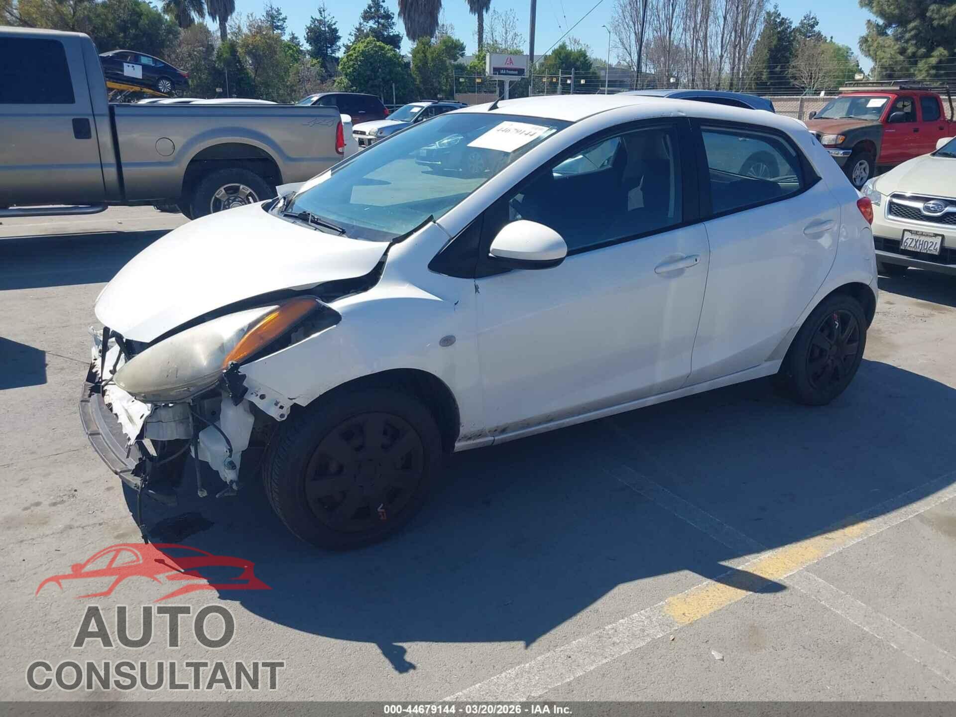 MAZDA MAZDA2 2012 - JM1DE1KZ5C0131269