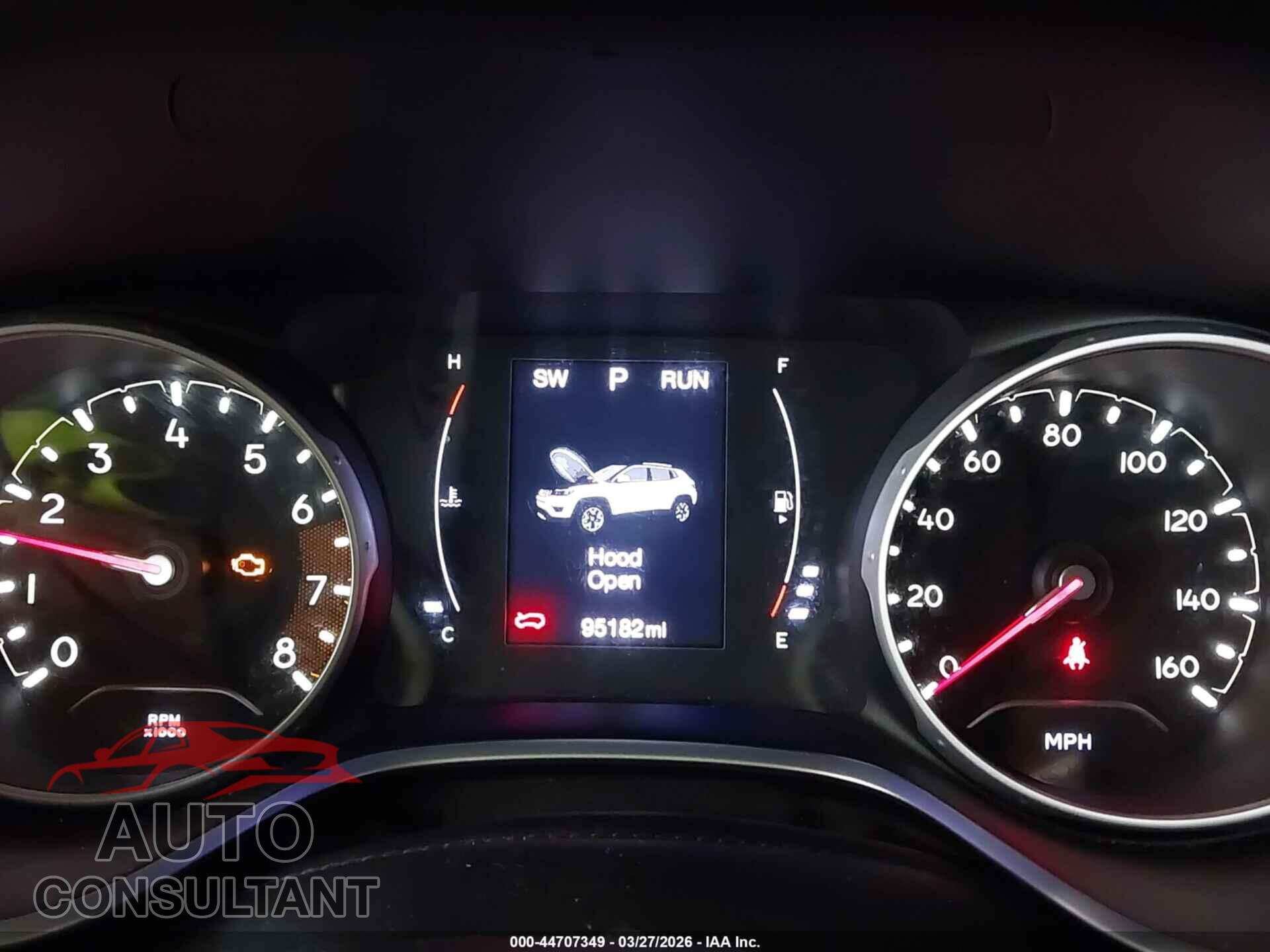 JEEP NEW COMPASS 2017 - 3C4NJDAB9HT642130