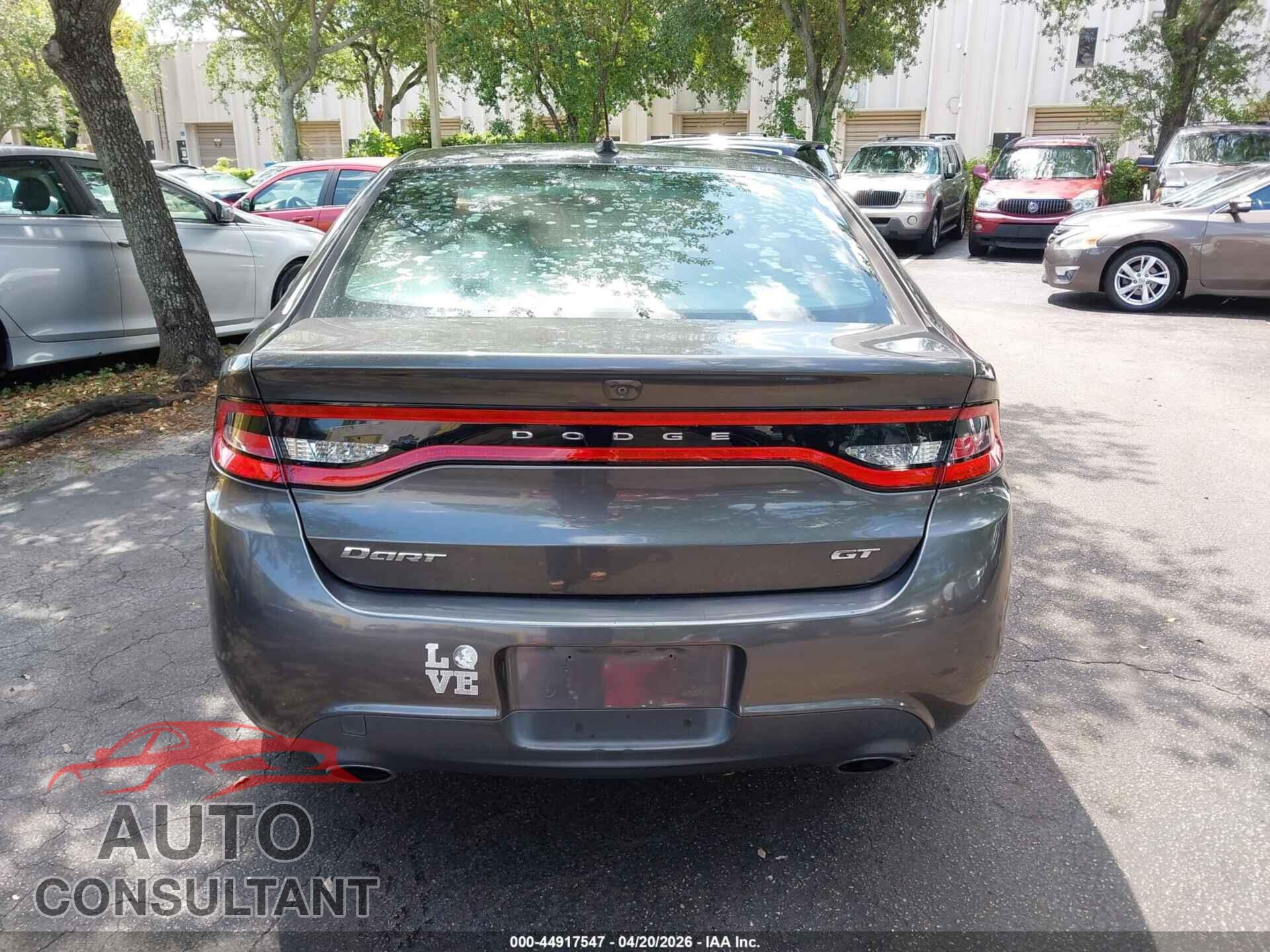 DODGE DART 2014 - 1C3CDFEB7ED867799