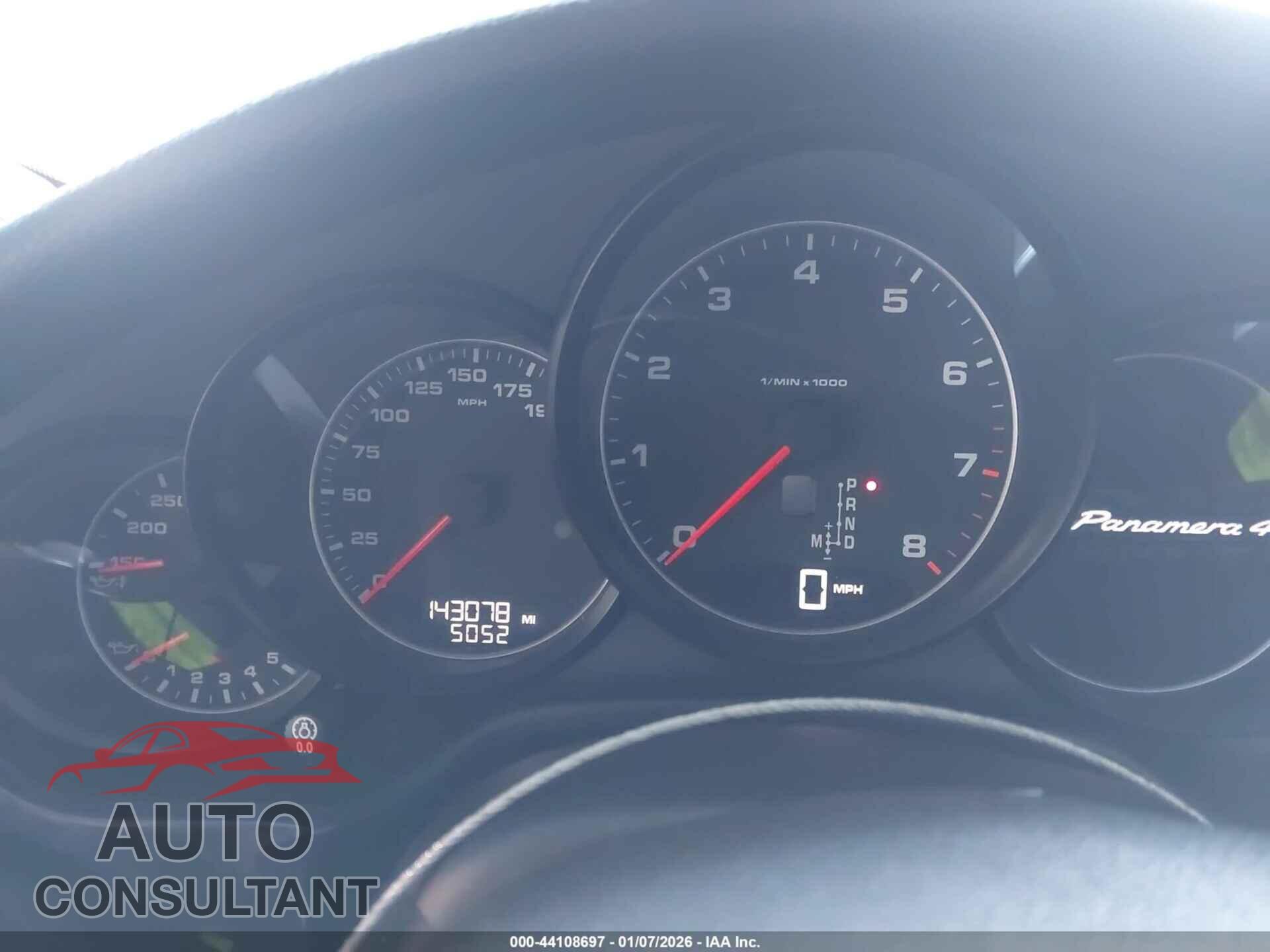 PORSCHE PANAMERA 2013 - WP0AA2A7XDL015926