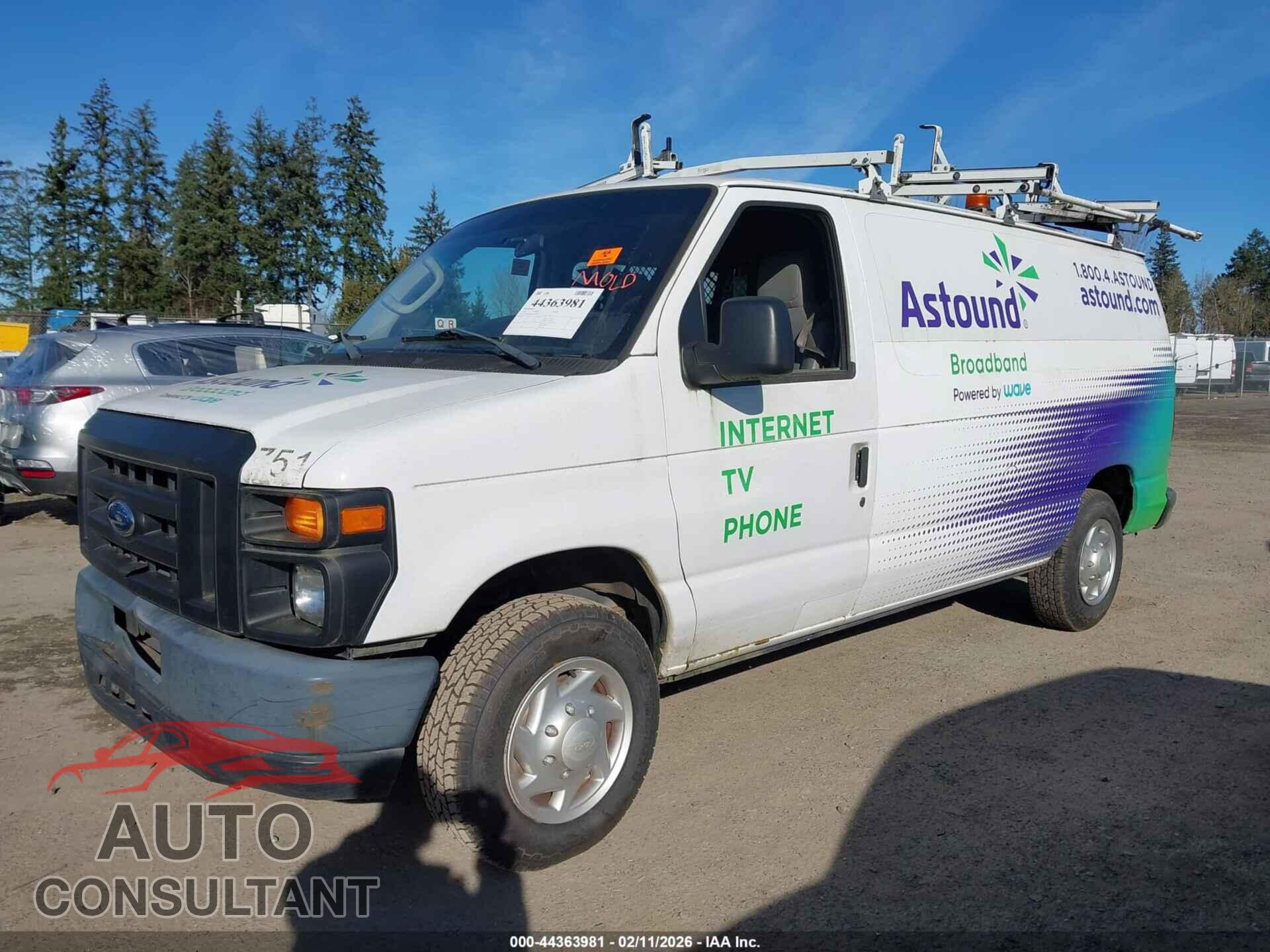 FORD E-150 2012 - 1FTNE1EW4CDA98330