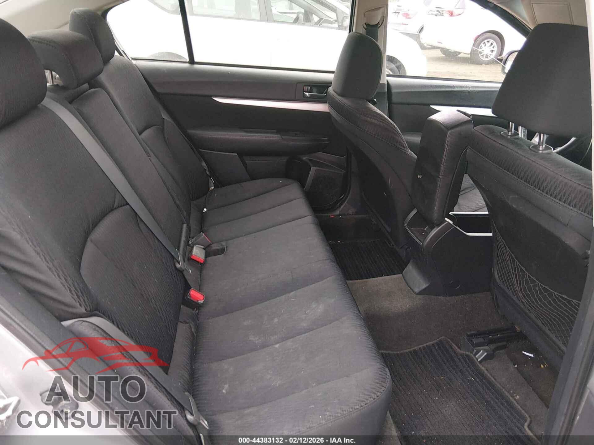 SUBARU LEGACY 2012 - 4S3BMBC61C3010077