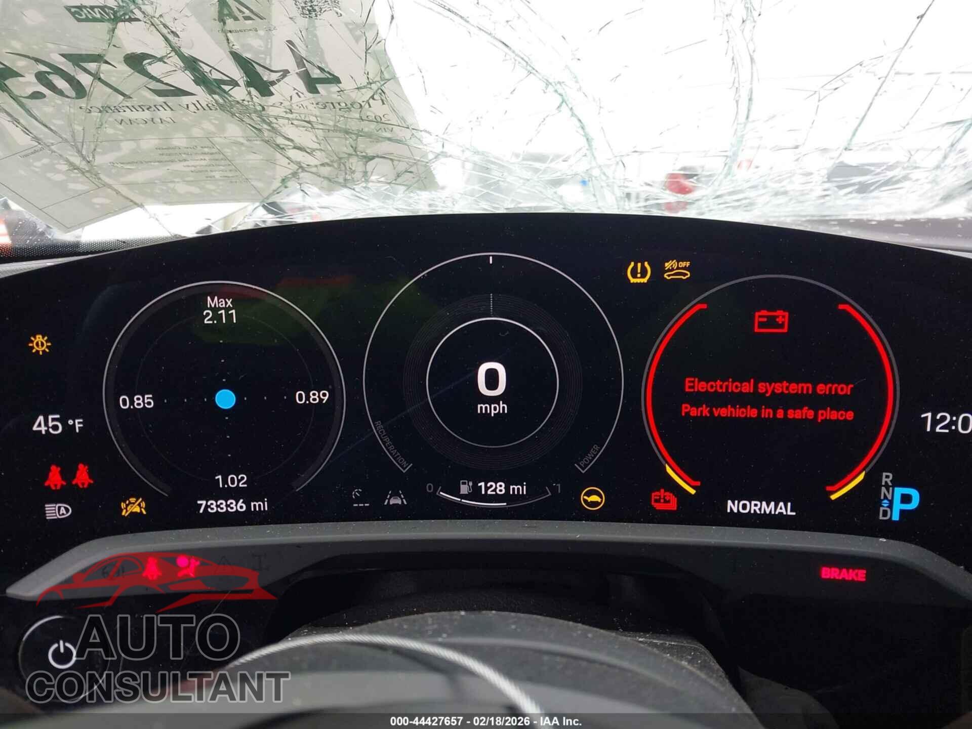 PORSCHE TAYCAN 2021 - WP0AA2Y18MSA17247