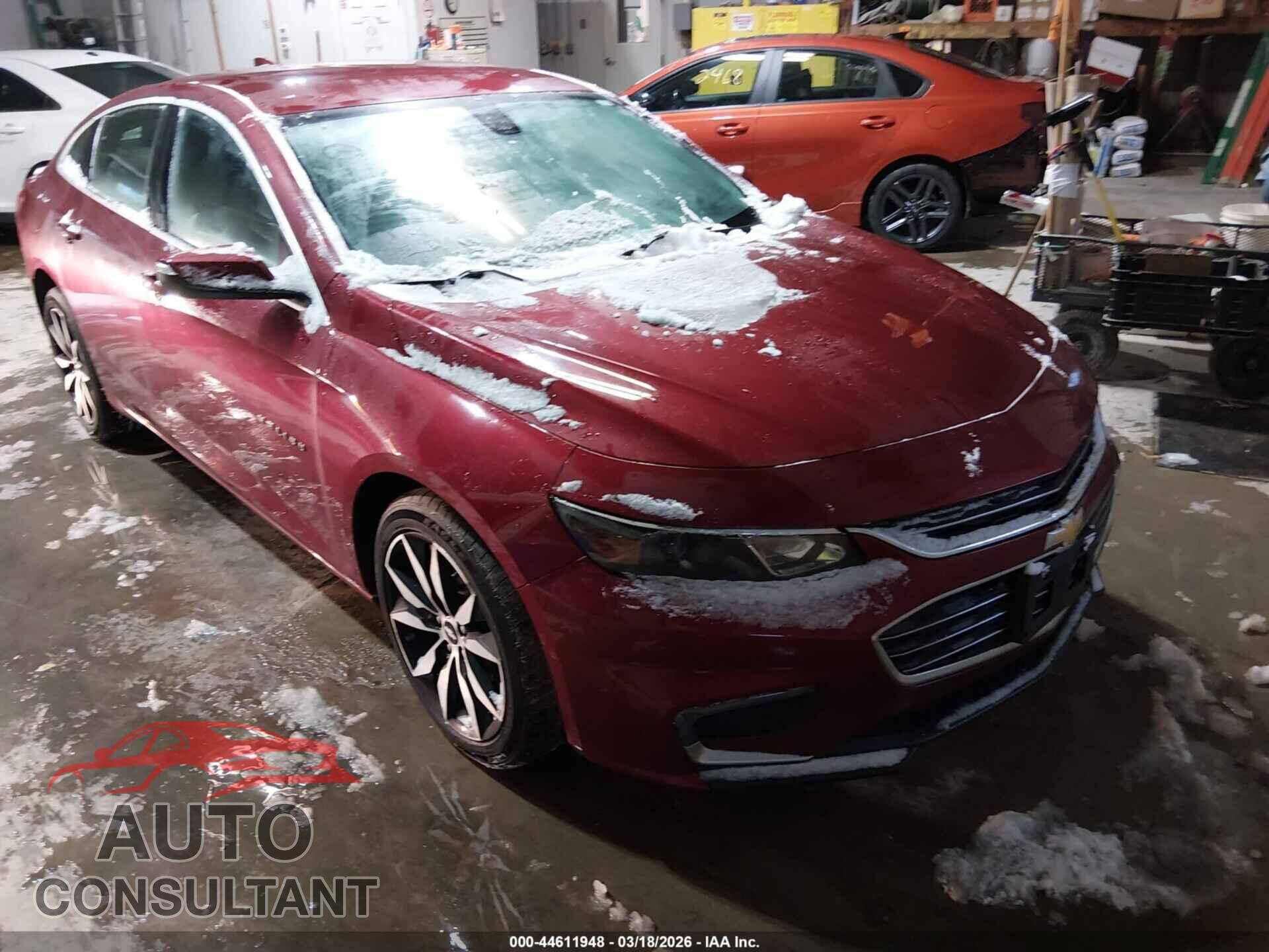 CHEVROLET MALIBU 2017 - 1G1ZE5STXHF283473
