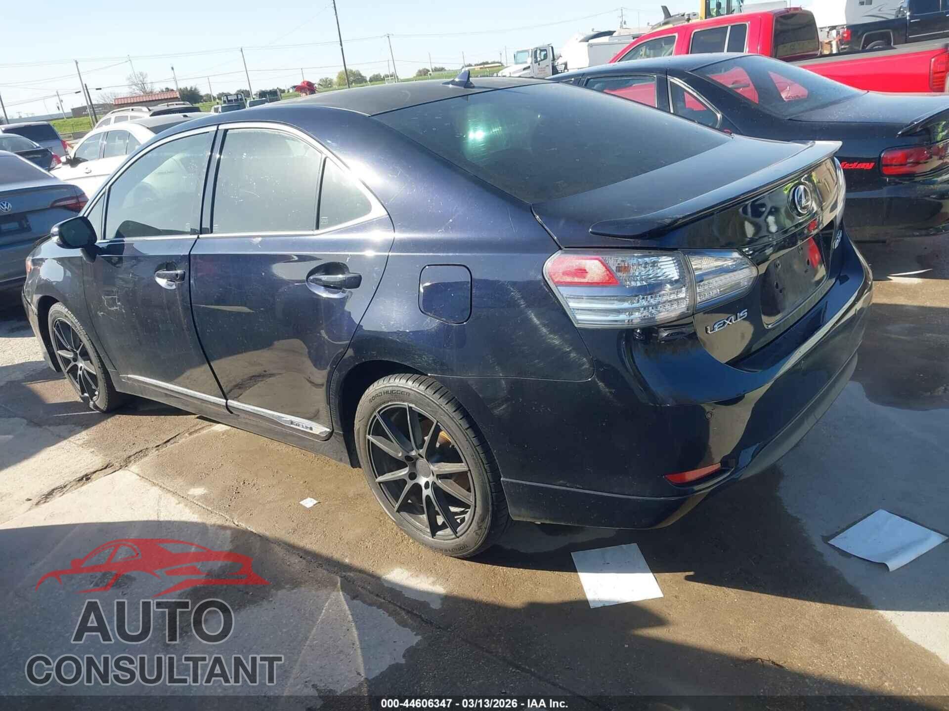 LEXUS HS 250H 2010 - JTHBB1BA8A2023951