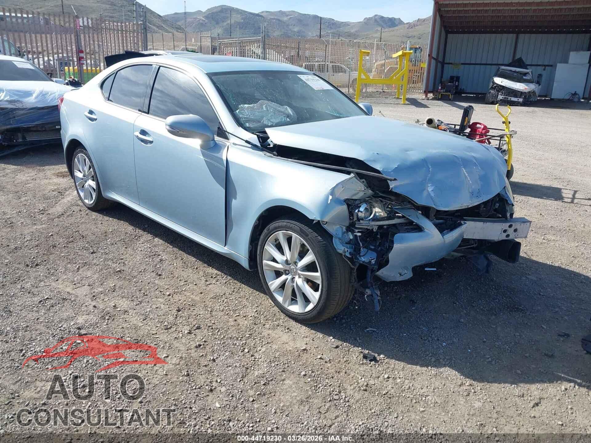 LEXUS IS 250 2013 - JTHCF5C29D5062316