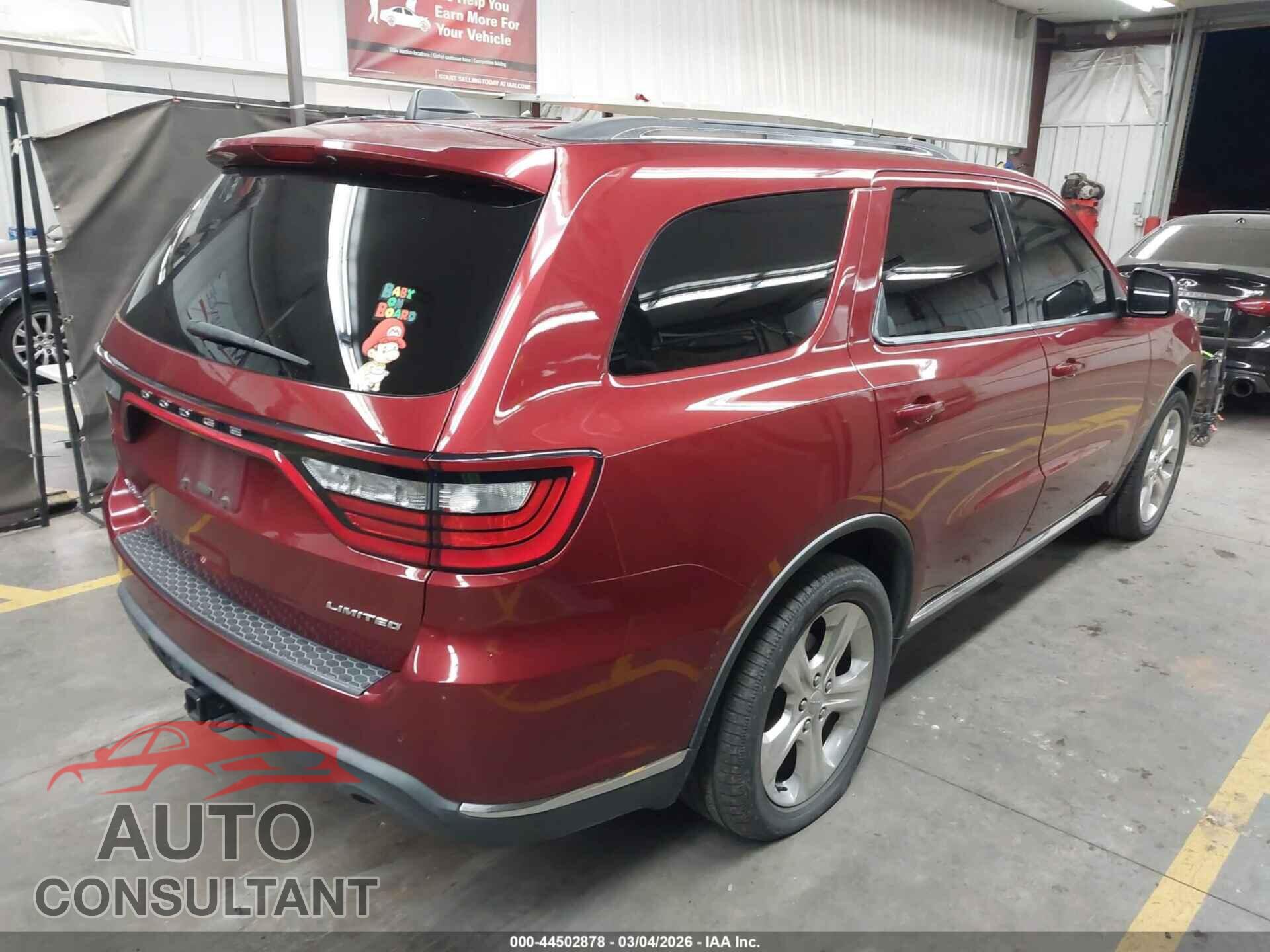 DODGE DURANGO 2014 - 1C4RDHDG8EC360270