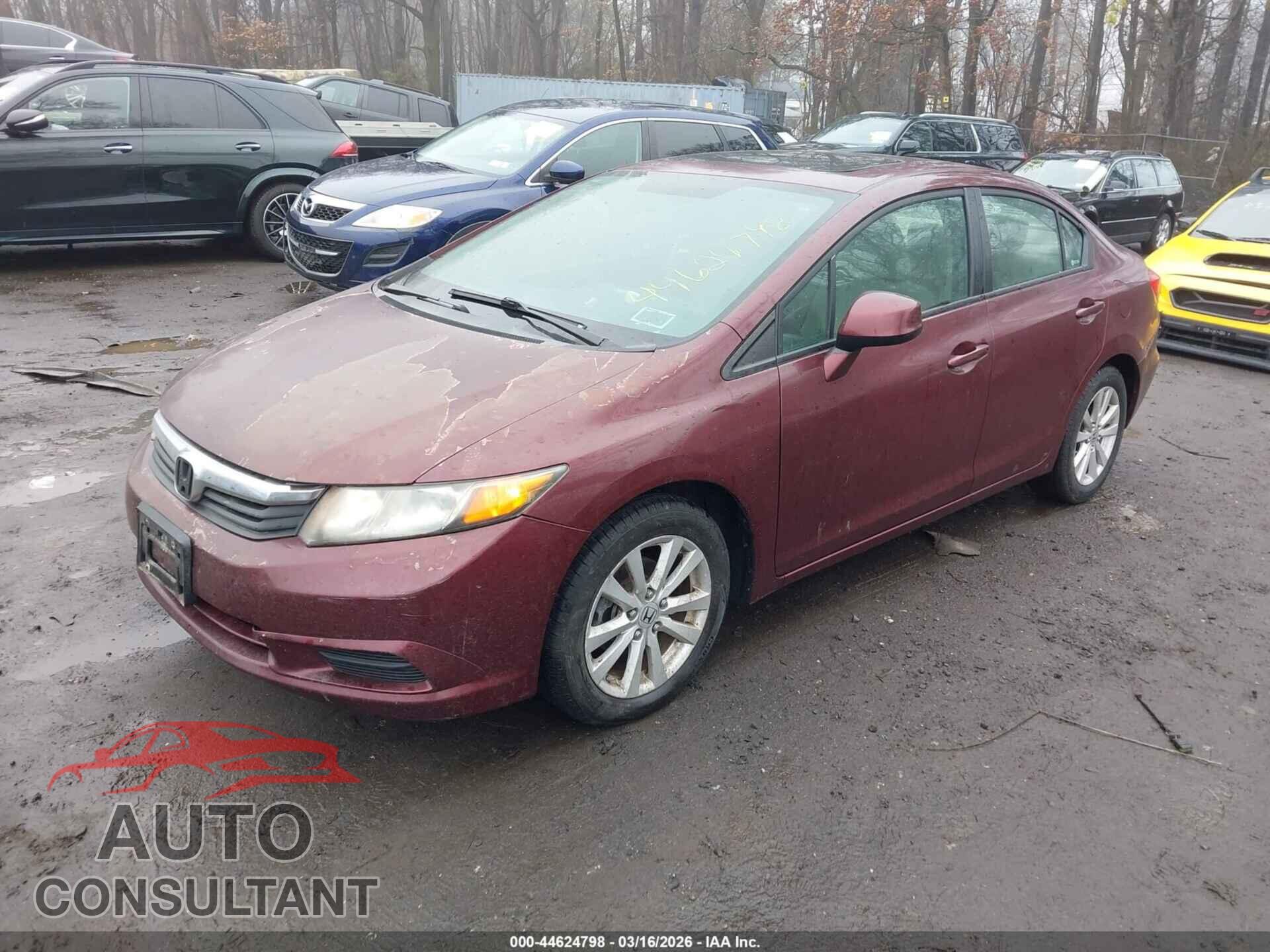HONDA CIVIC 2012 - 2HGFB2F85CH597791