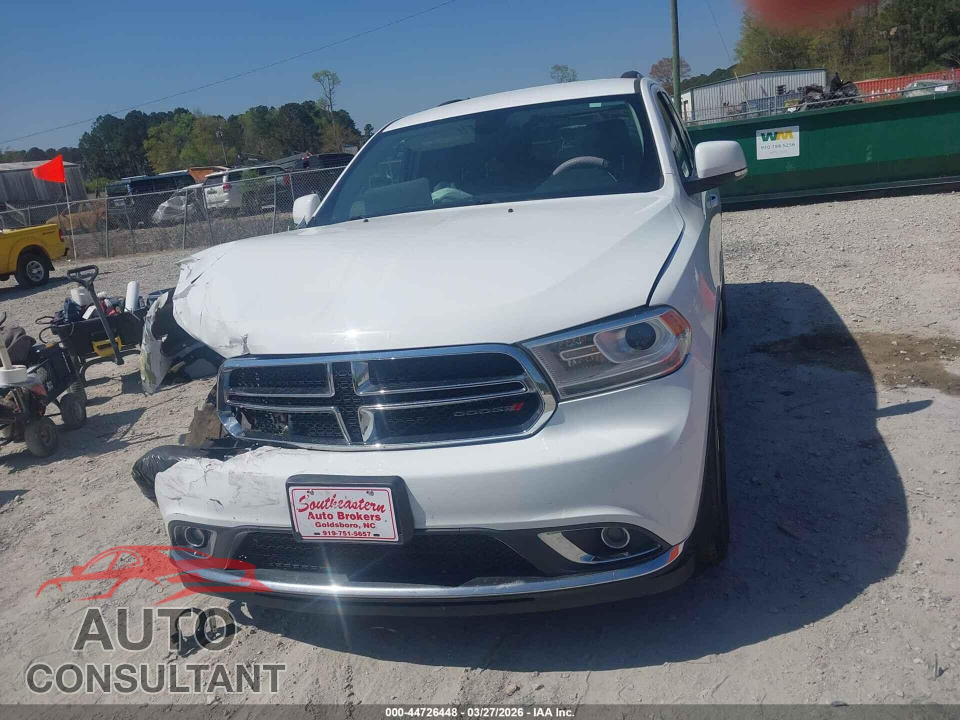 DODGE DURANGO 2015 - 1C4RDJDG7FC917260