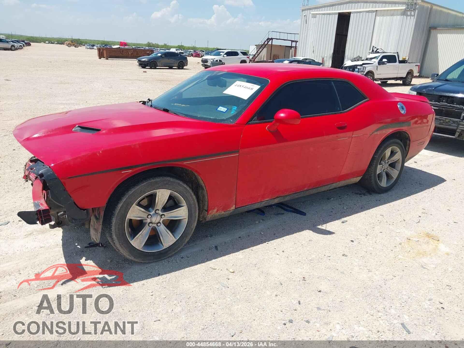 DODGE CHALLENGER 2016 - 2C3CDZAG3GH124971