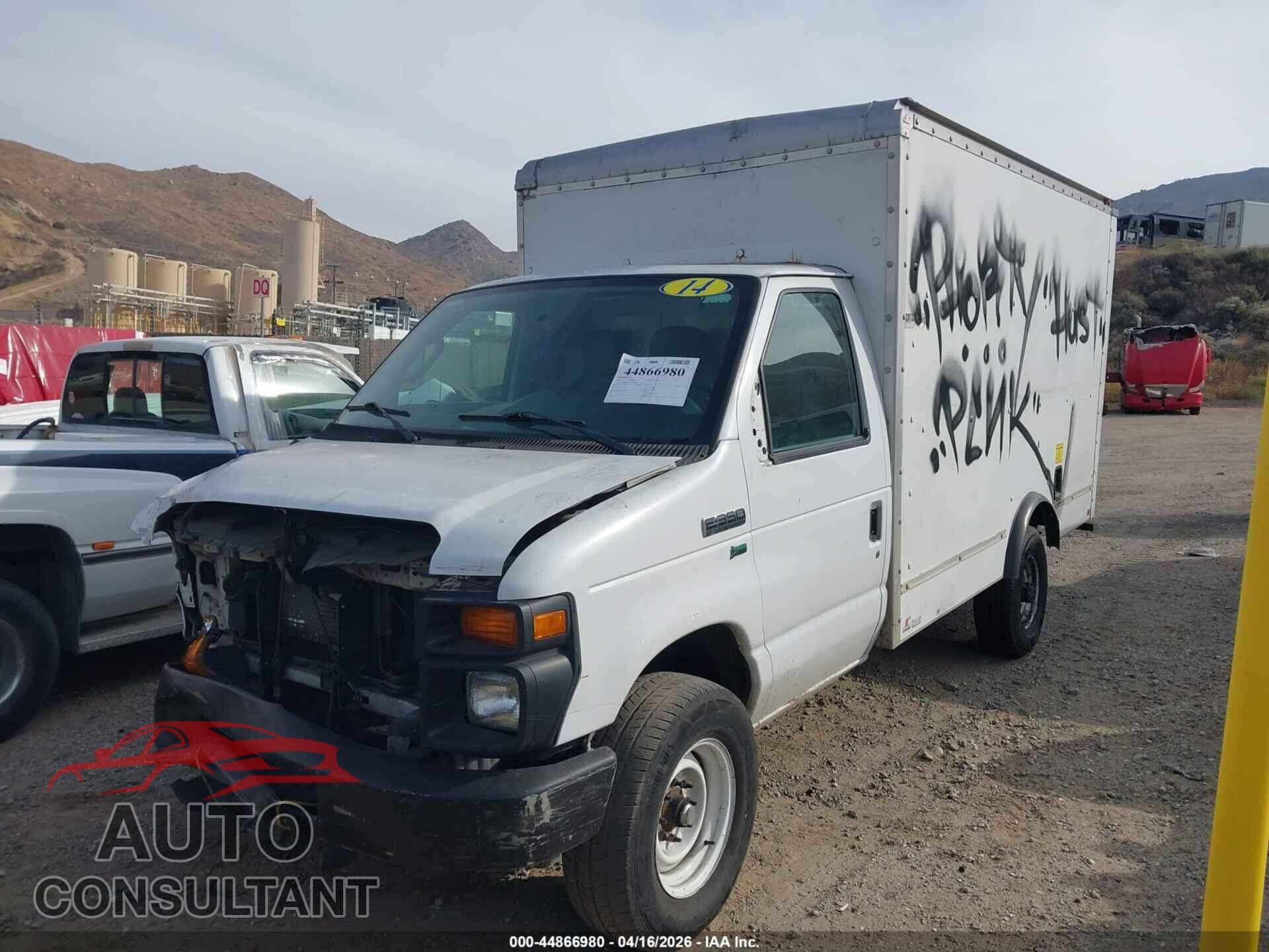 FORD E-350 CUTAWAY 2014 - 1FDWE3FL5EDA06306