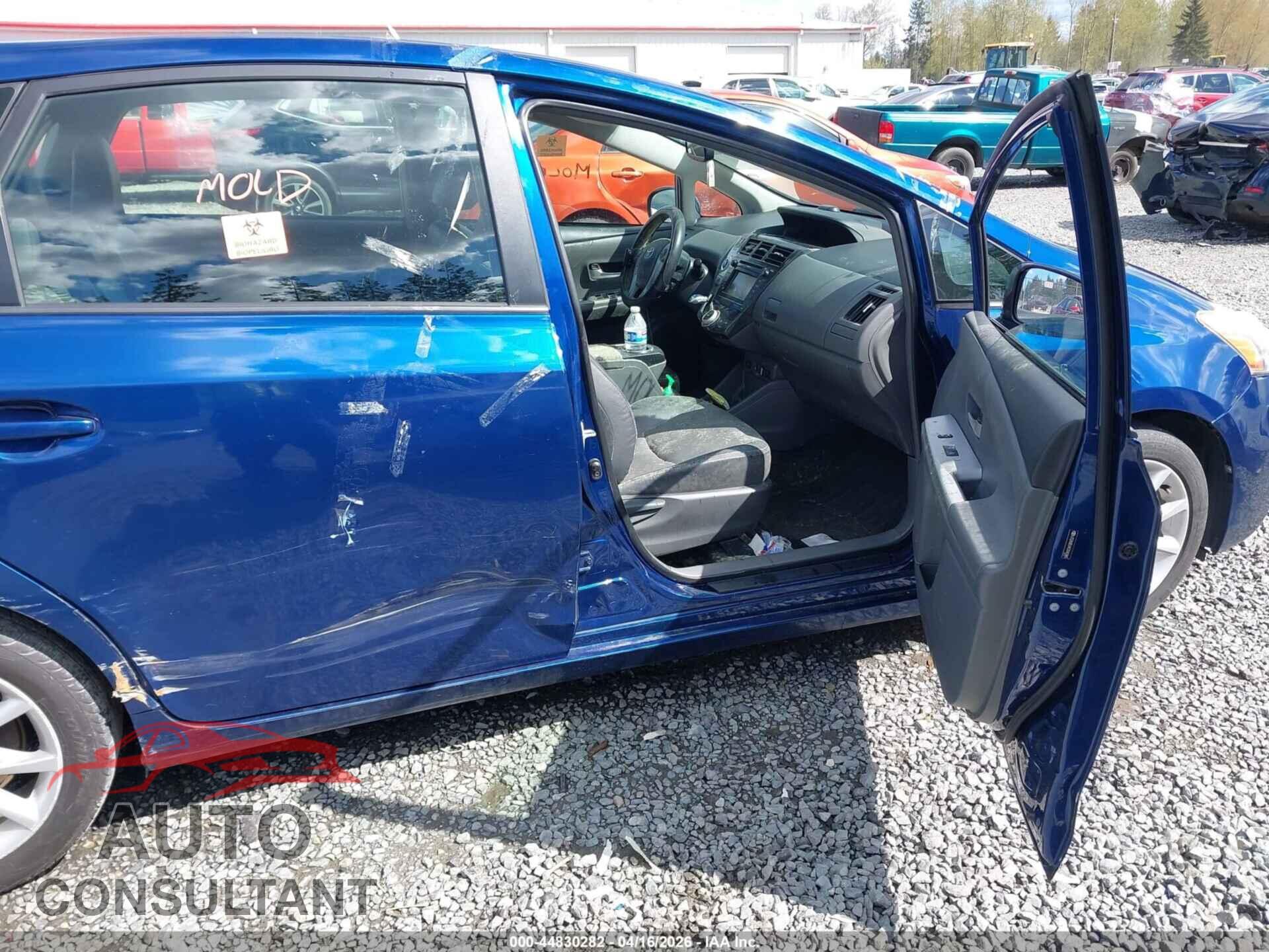 TOYOTA PRIUS V 2012 - JTDZN3EU9C3041865