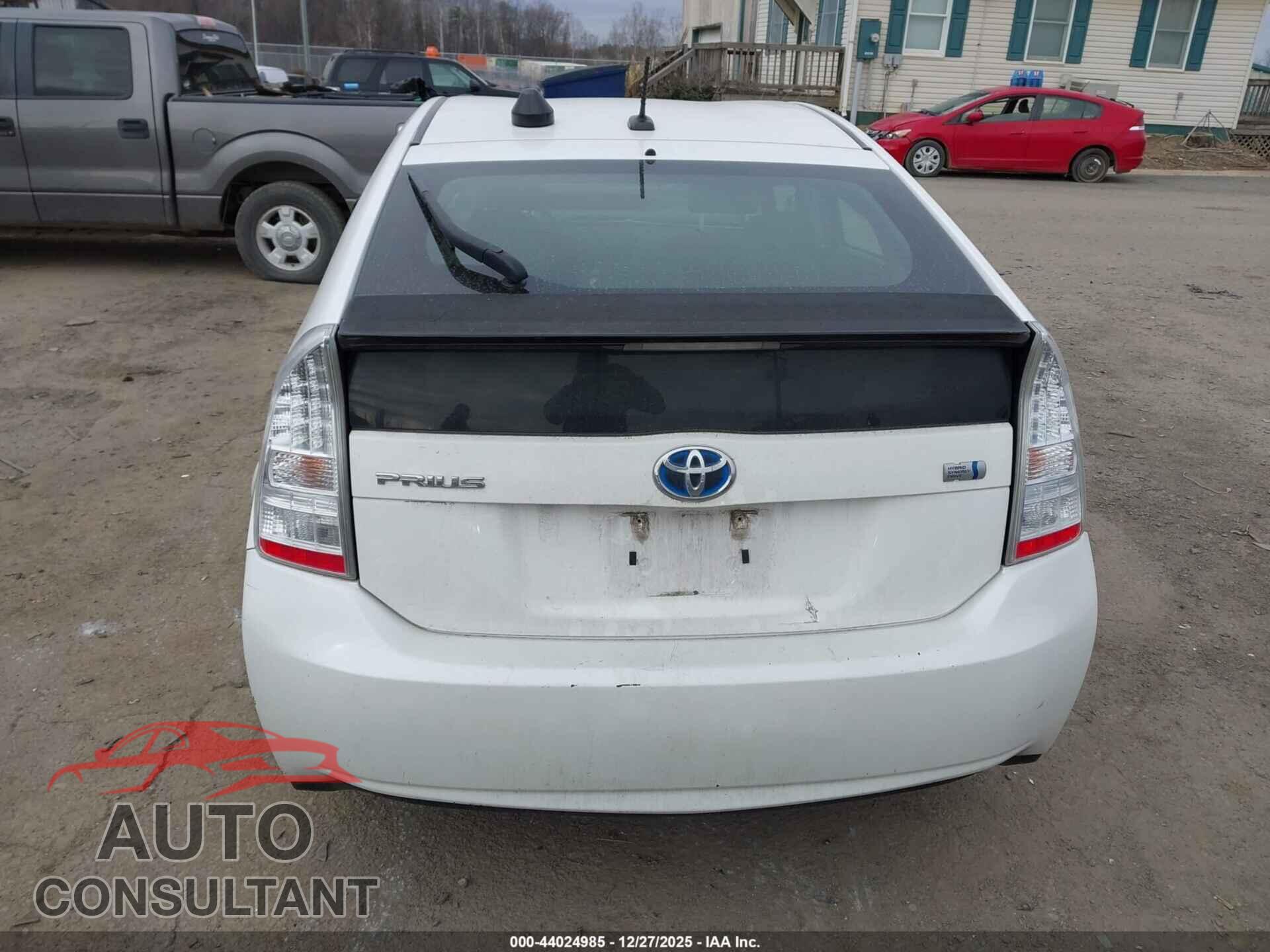 TOYOTA PRIUS 2011 - JTDKN3DUXB1368322