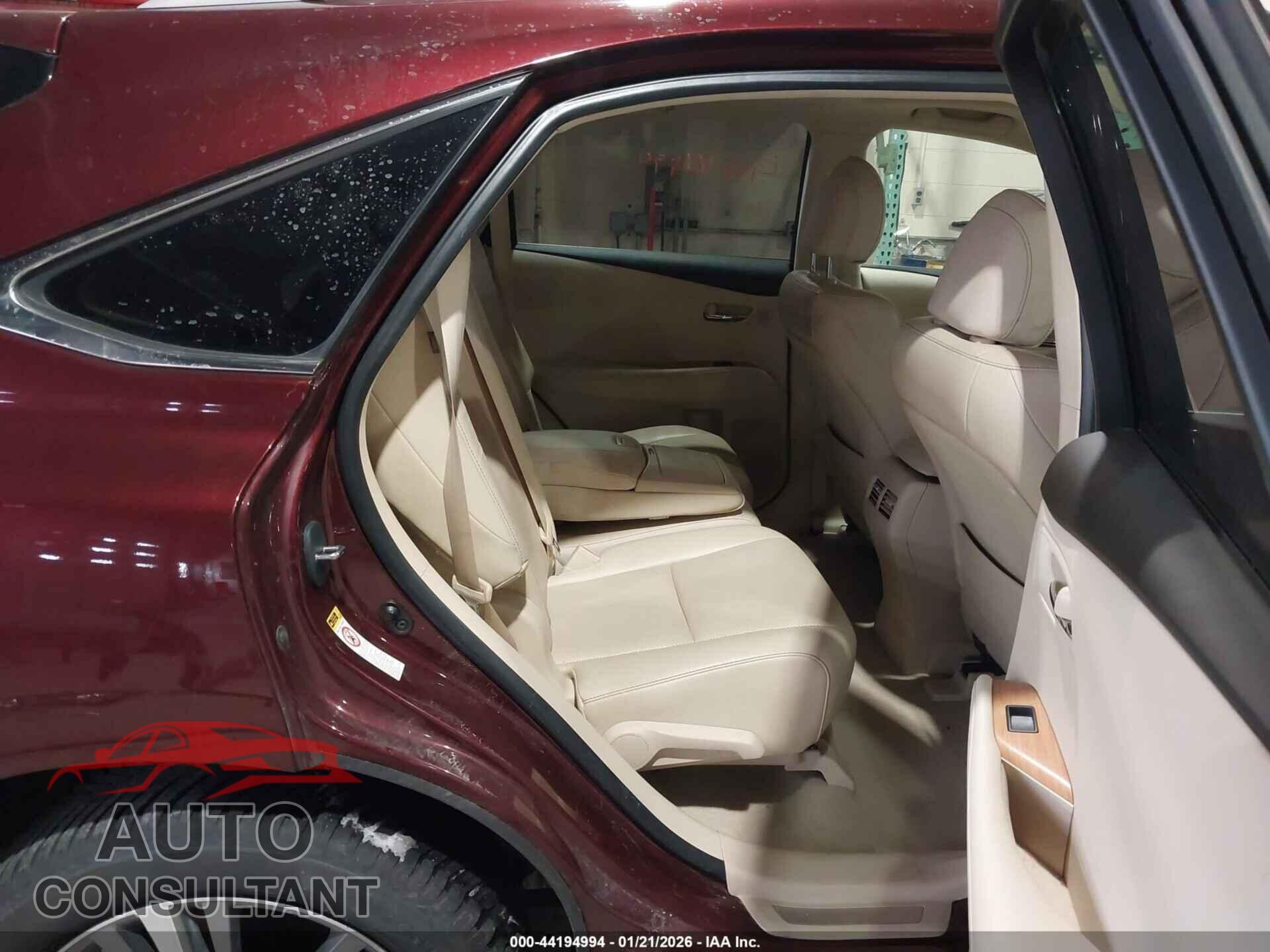 LEXUS RX 450H 2015 - 2T2BC1BA2FC010163