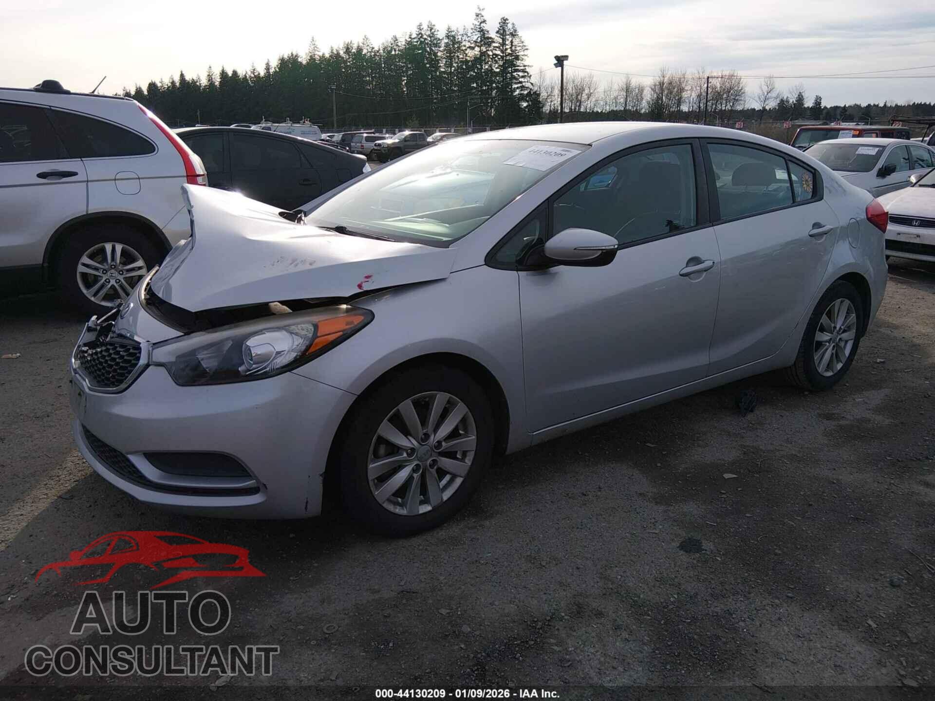 KIA FORTE 2016 - KNAFX4A63G5558242