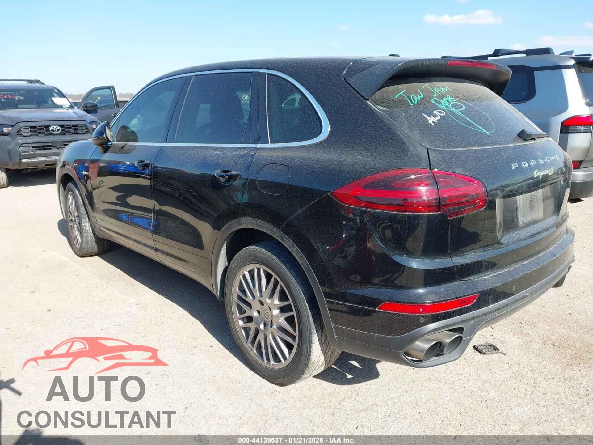 PORSCHE CAYENNE E-HYBRID 2016 - WP1AE2A21GLA61026