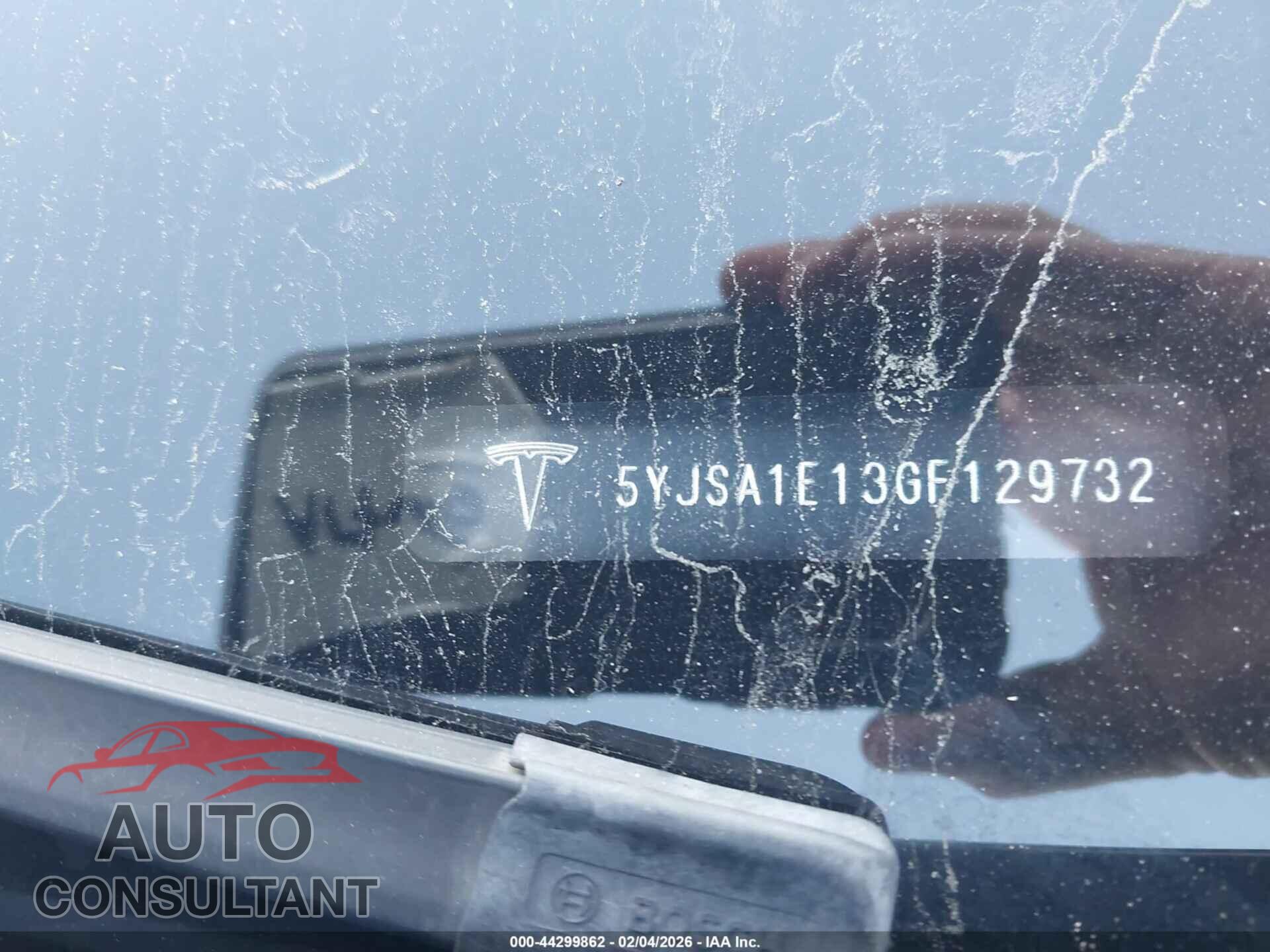 TESLA MODEL S 2016 - 5YJSA1E13GF129732