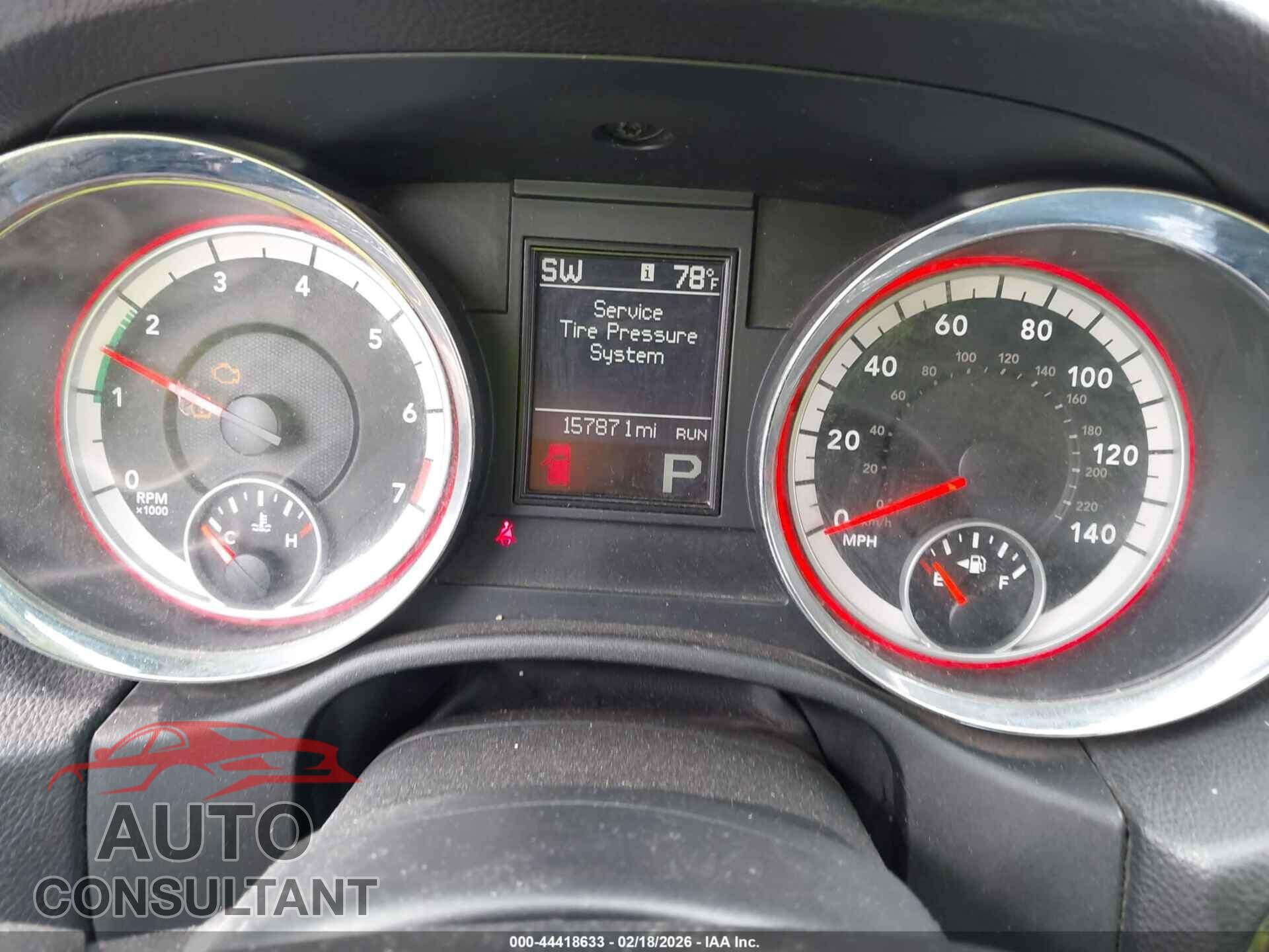 DODGE DURANGO 2013 - 1C4RDHDG0DC598063