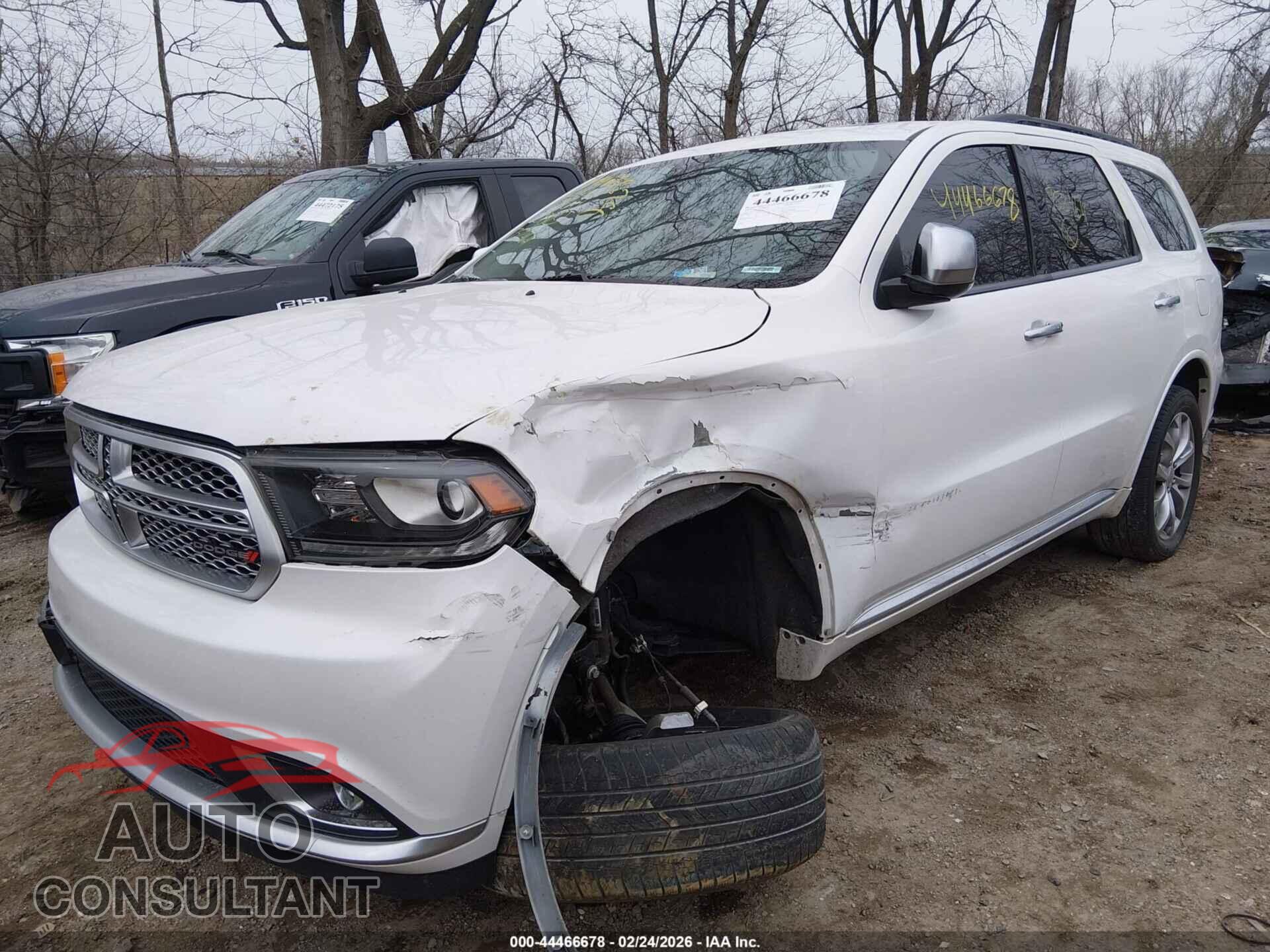 DODGE DURANGO 2017 - 1C4SDJET8HC752464