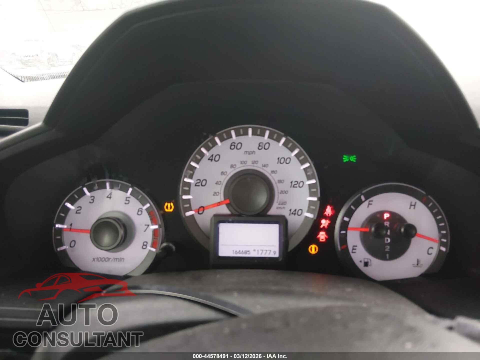 HONDA PILOT 2013 - 5FNYF4H95DB007884