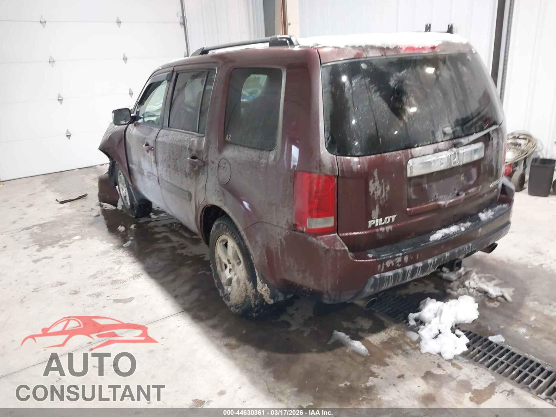 HONDA PILOT 2011 - 5FNYF4H58BB063313
