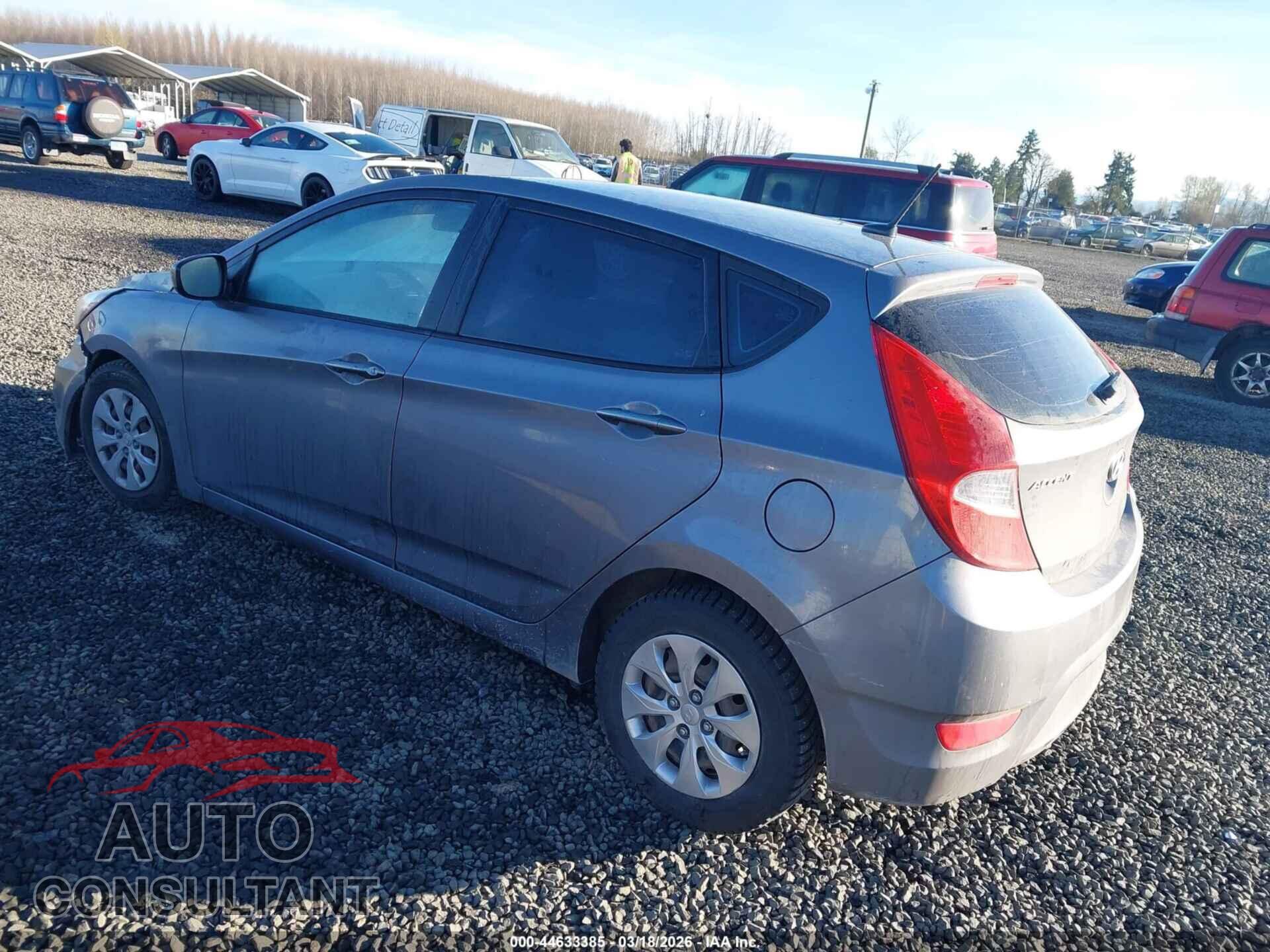 HYUNDAI ACCENT 2013 - KMHCT5AE0DU132150