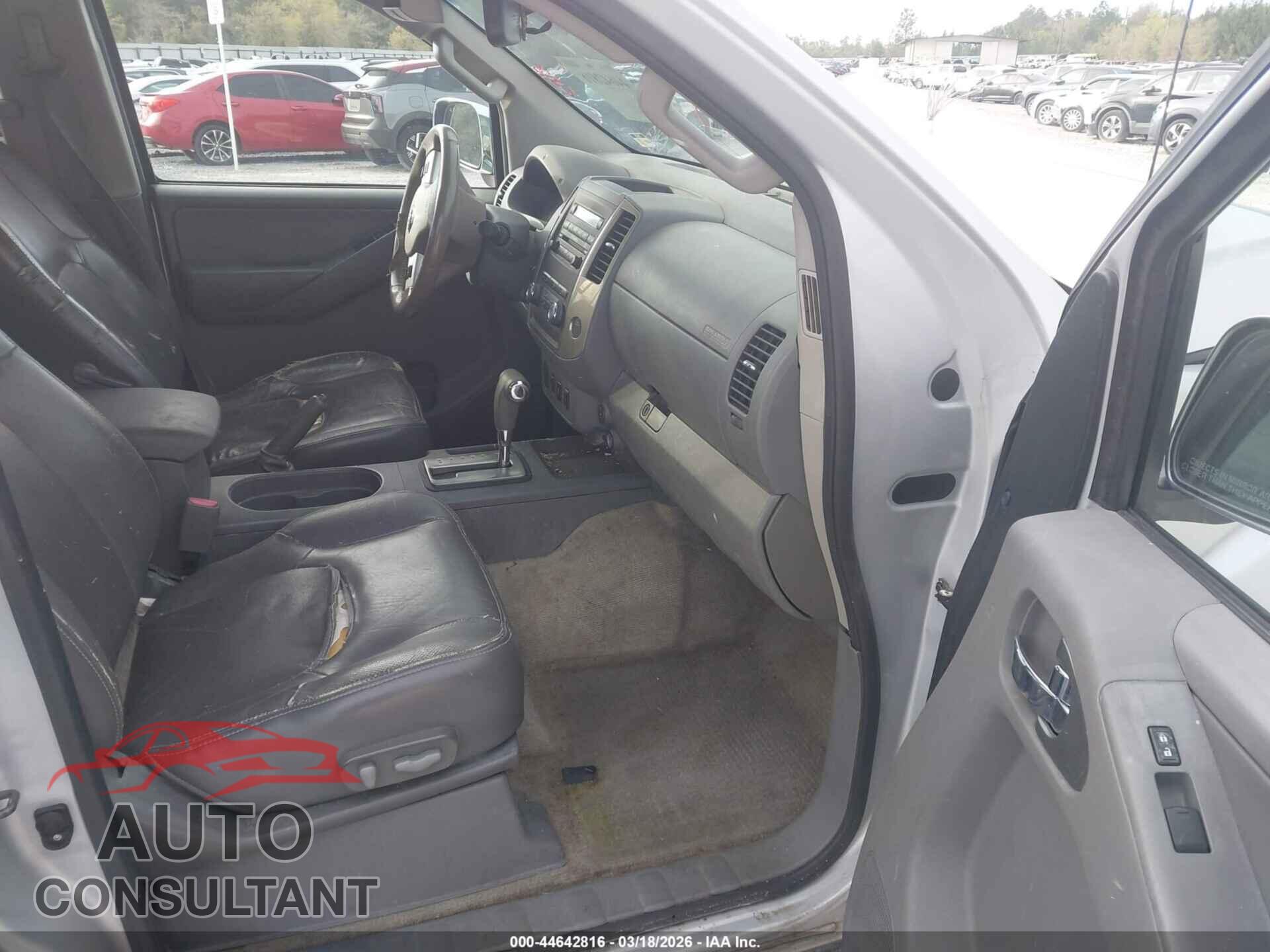 NISSAN FRONTIER 2012 - 1N6AD0ER5CC450386