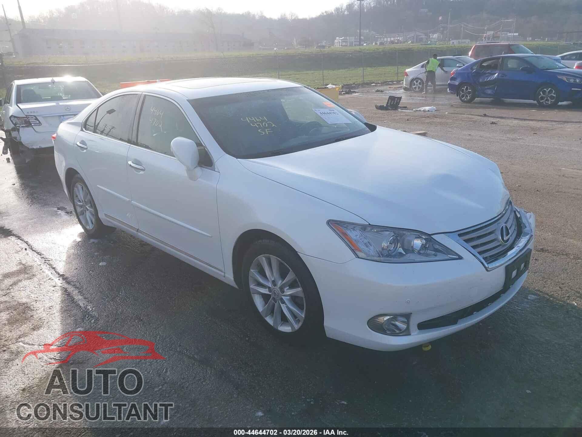 LEXUS ES 350 2012 - JTHBK1EG1C2506099