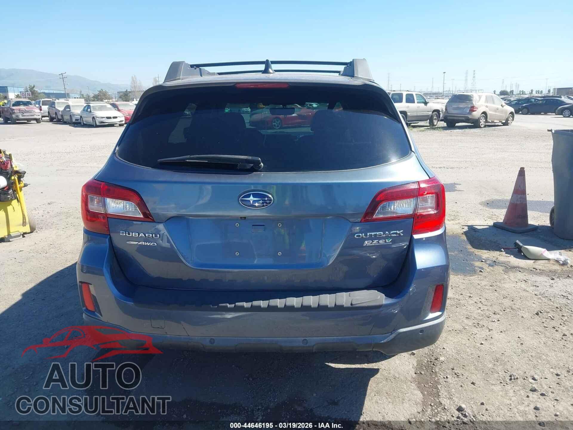 SUBARU OUTBACK 2017 - 4S4BSANC2H3432526