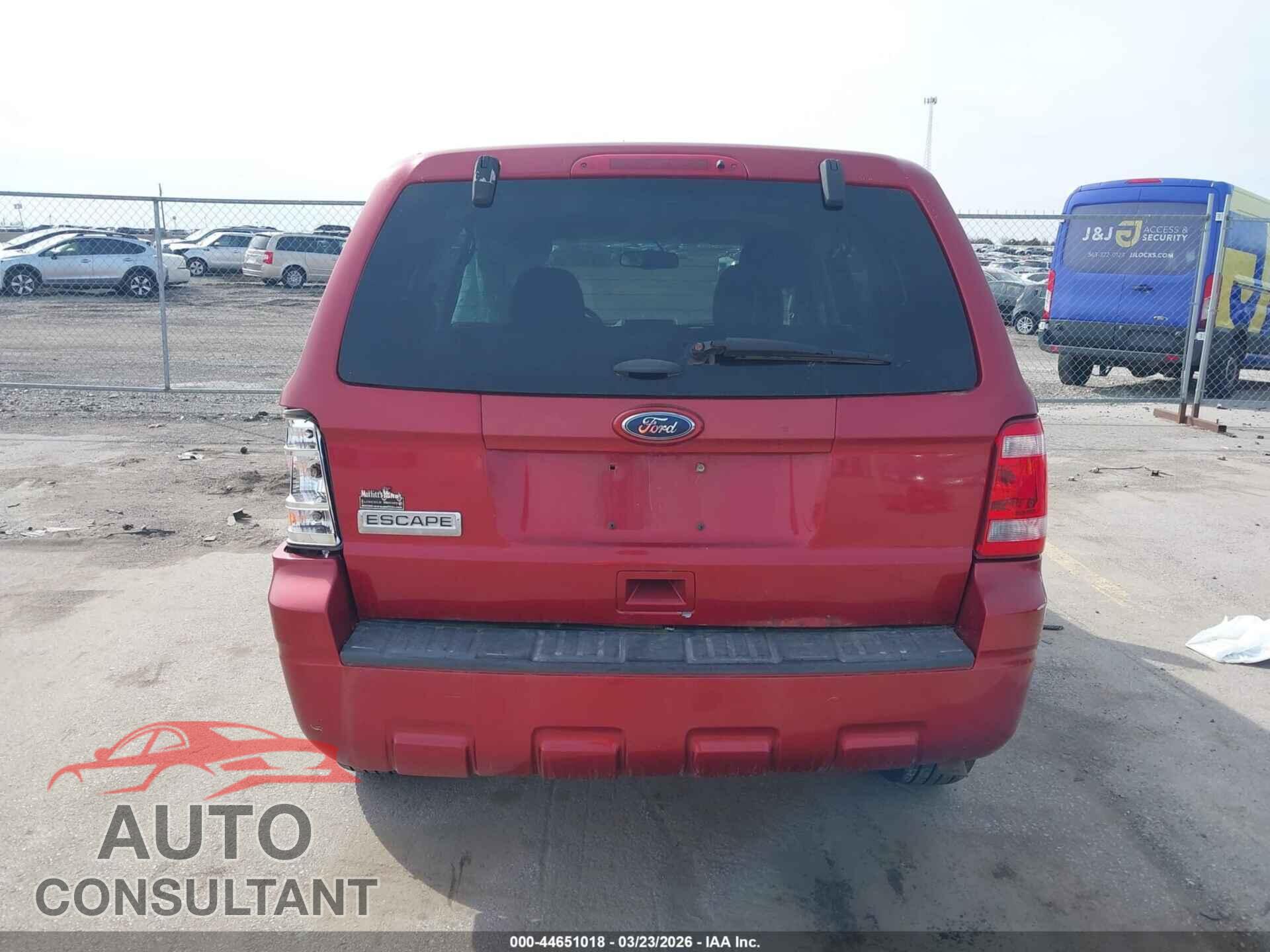 FORD ESCAPE 2012 - 1FMCU9C76CKB45157