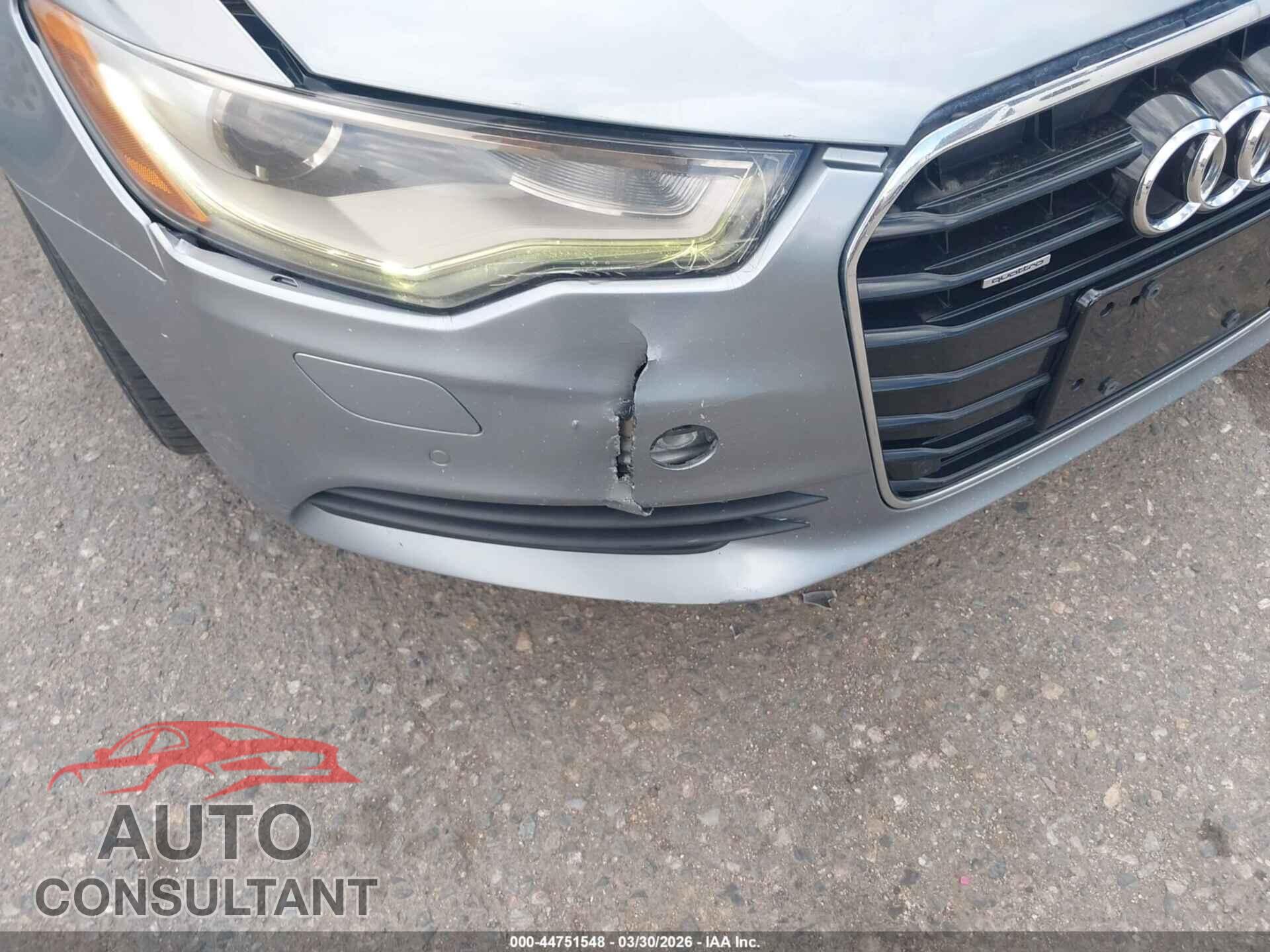 AUDI A6 2012 - WAUGGAFC4CN052074