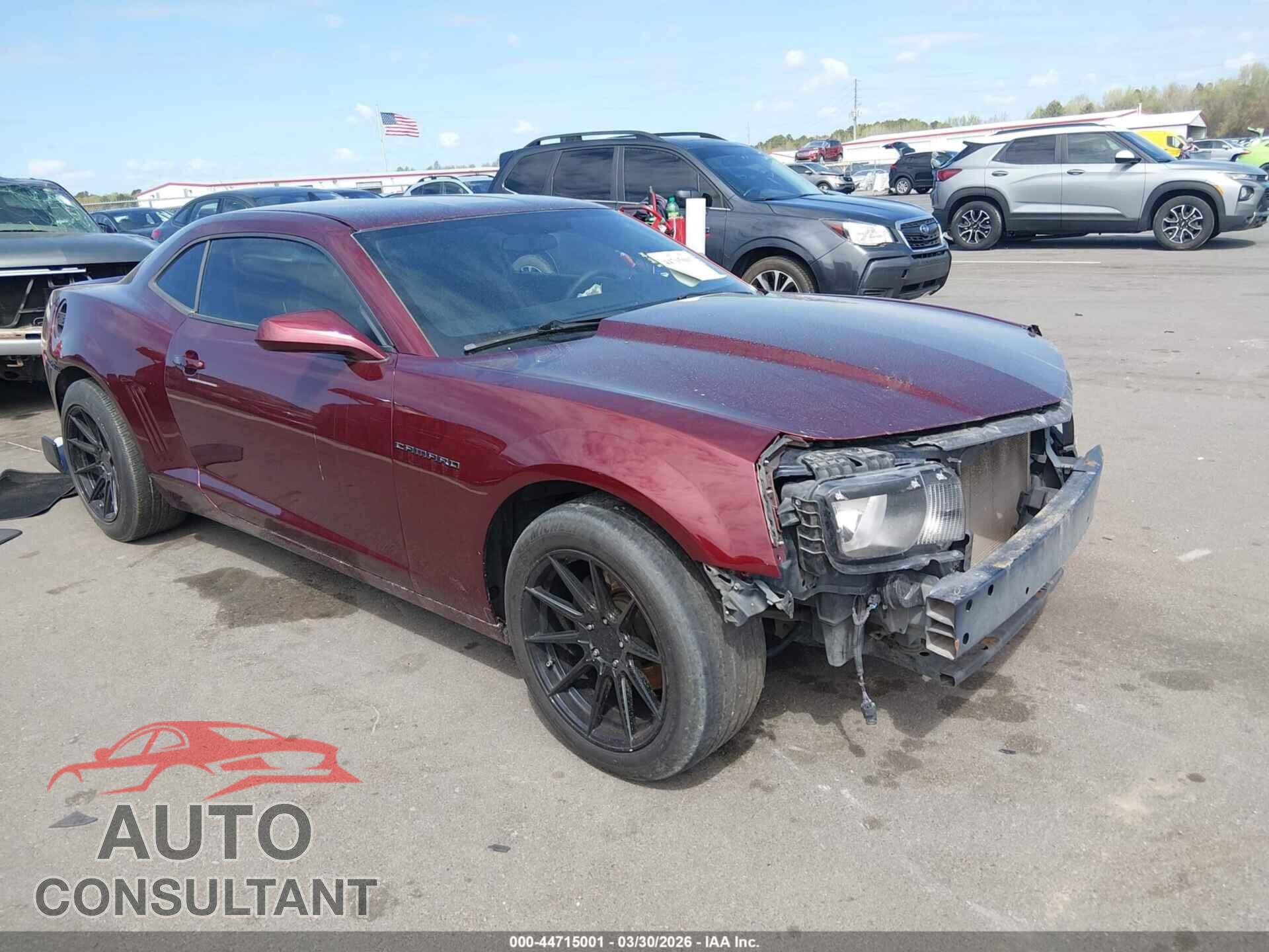 CHEVROLET CAMARO 2013 - 2G1FA1E34D9198229