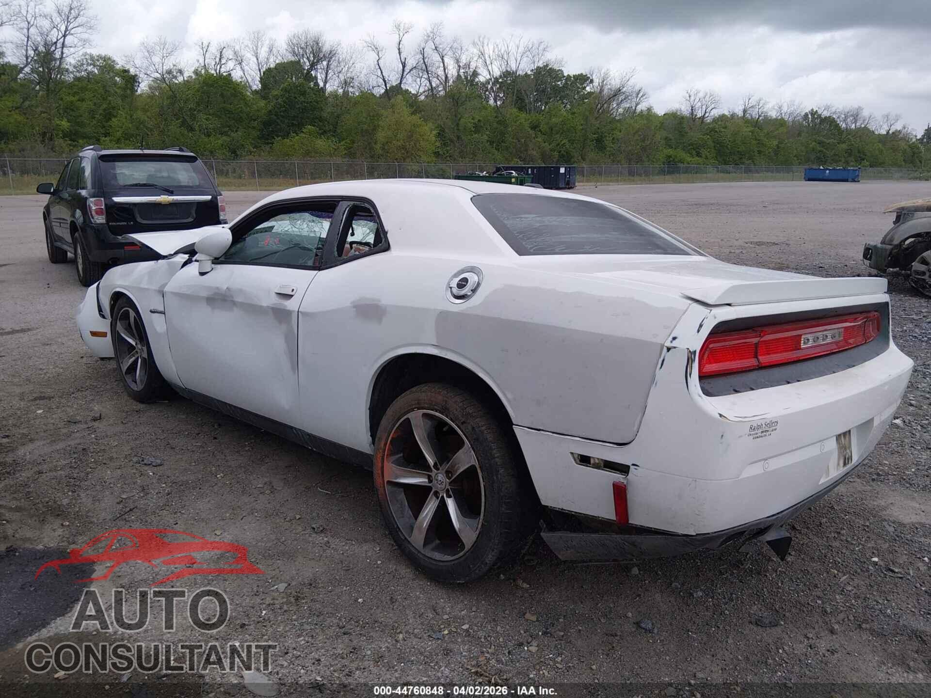 DODGE CHALLENGER 2014 - 2C3CDYAG4EH298247