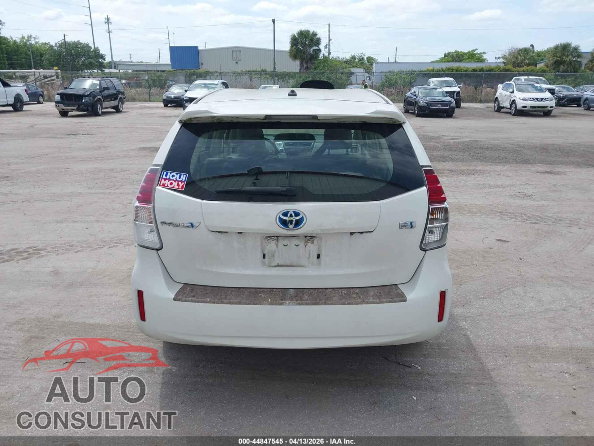 TOYOTA PRIUS V 2016 - JTDZN3EU2GJ051168