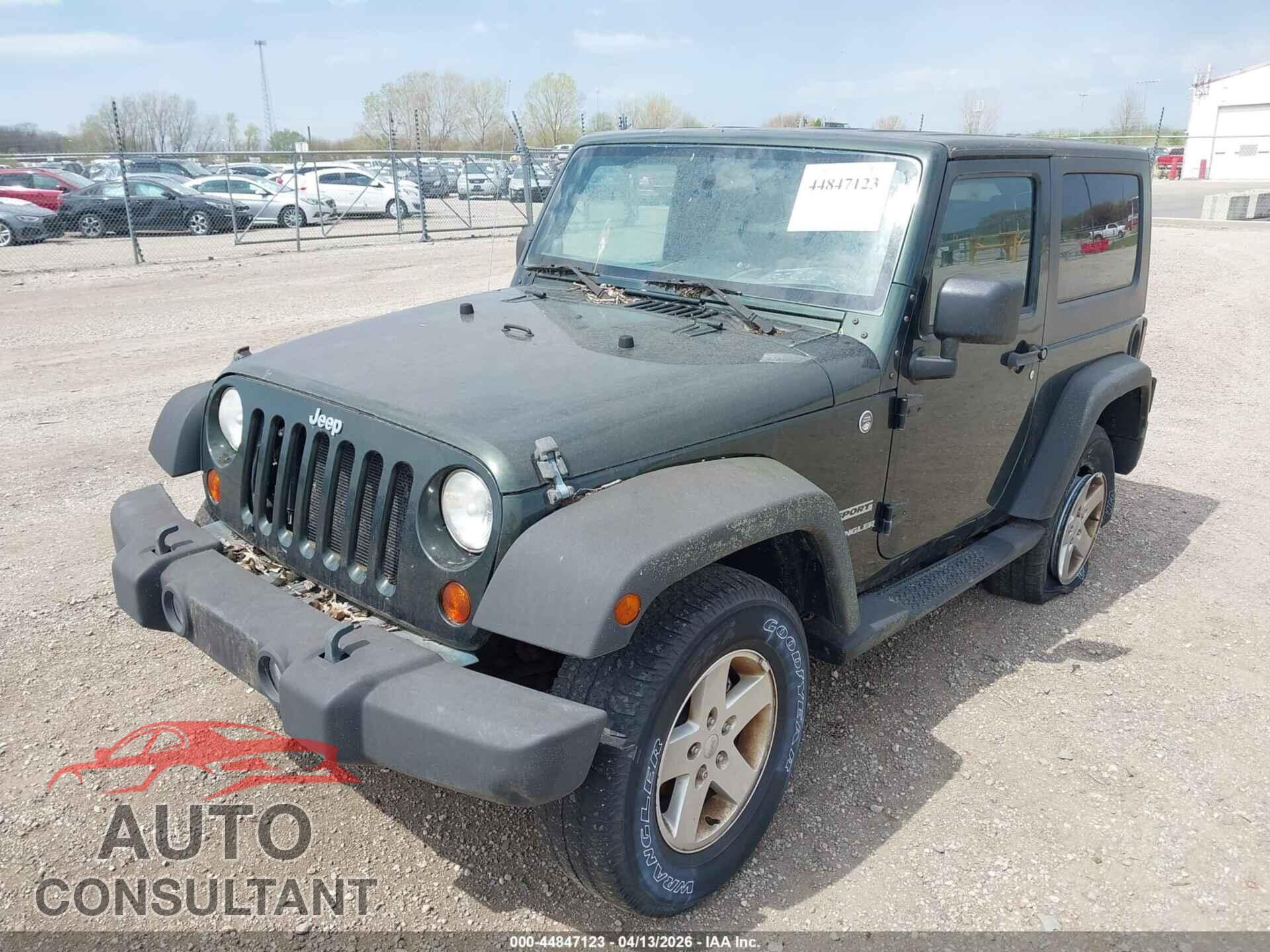 JEEP WRANGLER 2010 - 1J4GA2D13AL128009